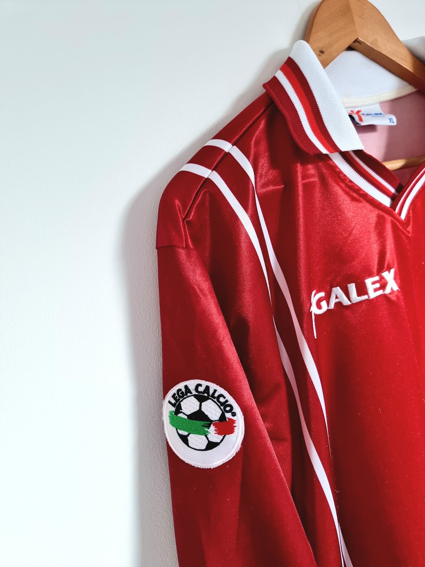 Galex Perugia 98/99 'Mezzano 34' Long Sleeve Match Issue Home Shirt XL