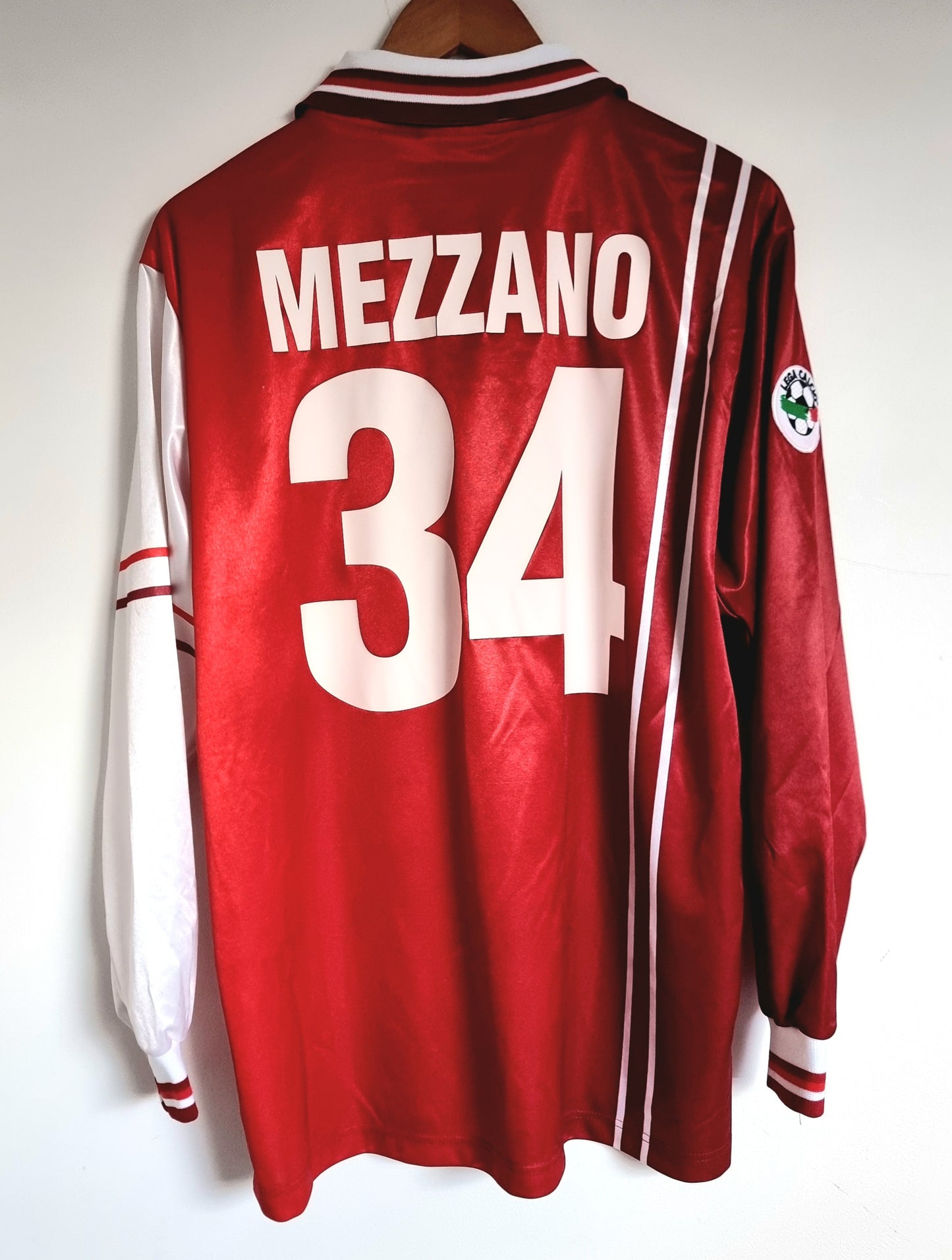 Galex Perugia 98/99 'Mezzano 34' Long Sleeve Match Issue Home Shirt XL