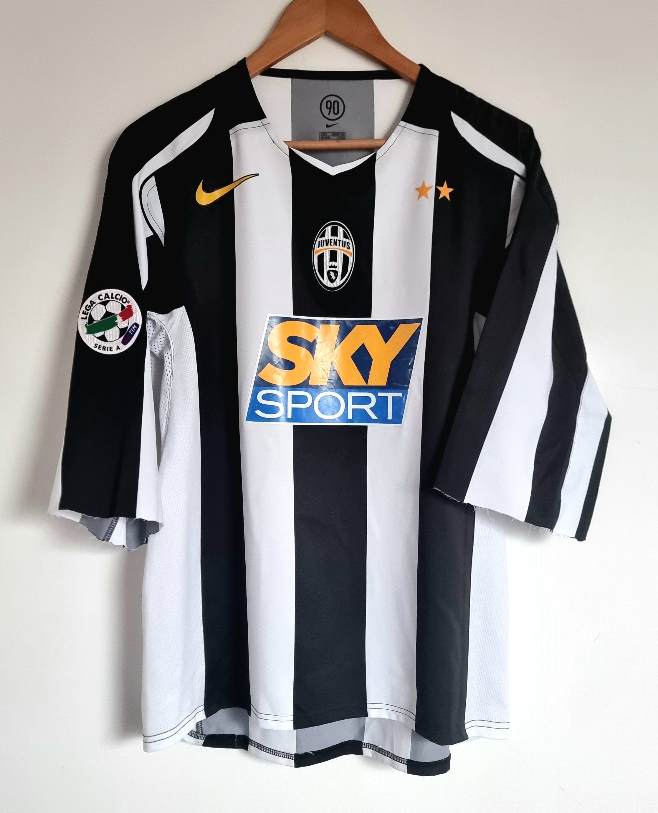 Nike Juventus 04 05 Blasi 20 Match Issue Home Shirt Large