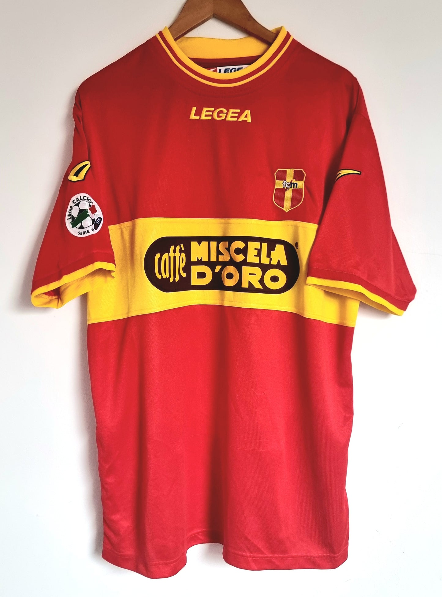 Legea Messina 03/04 'Princivalli 10' Match Issue Shirt XL