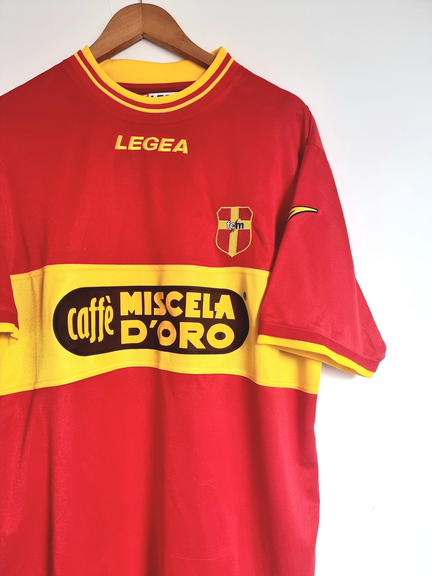 Legea Messina 03/04 'Princivalli 10' Match Issue Shirt XL