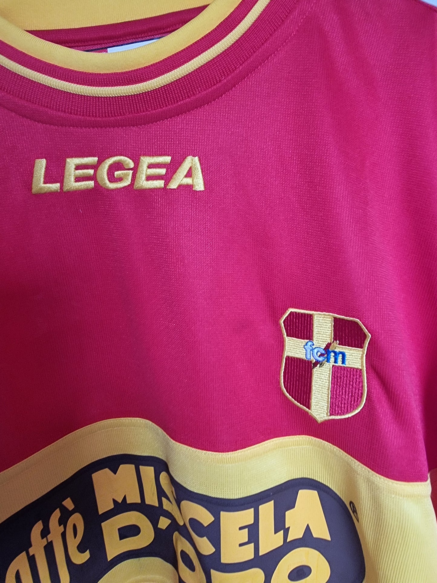 Legea Messina 03/04 'Princivalli 10' Match Issue Shirt XL