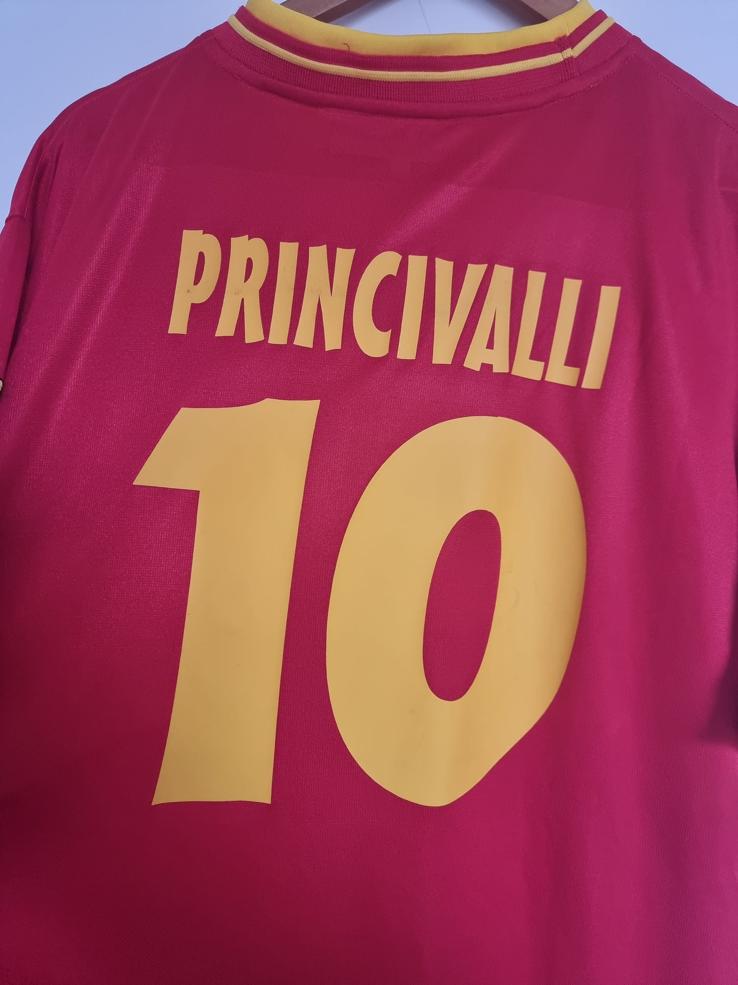 Legea Messina 03/04 'Princivalli 10' Match Issue Shirt XL