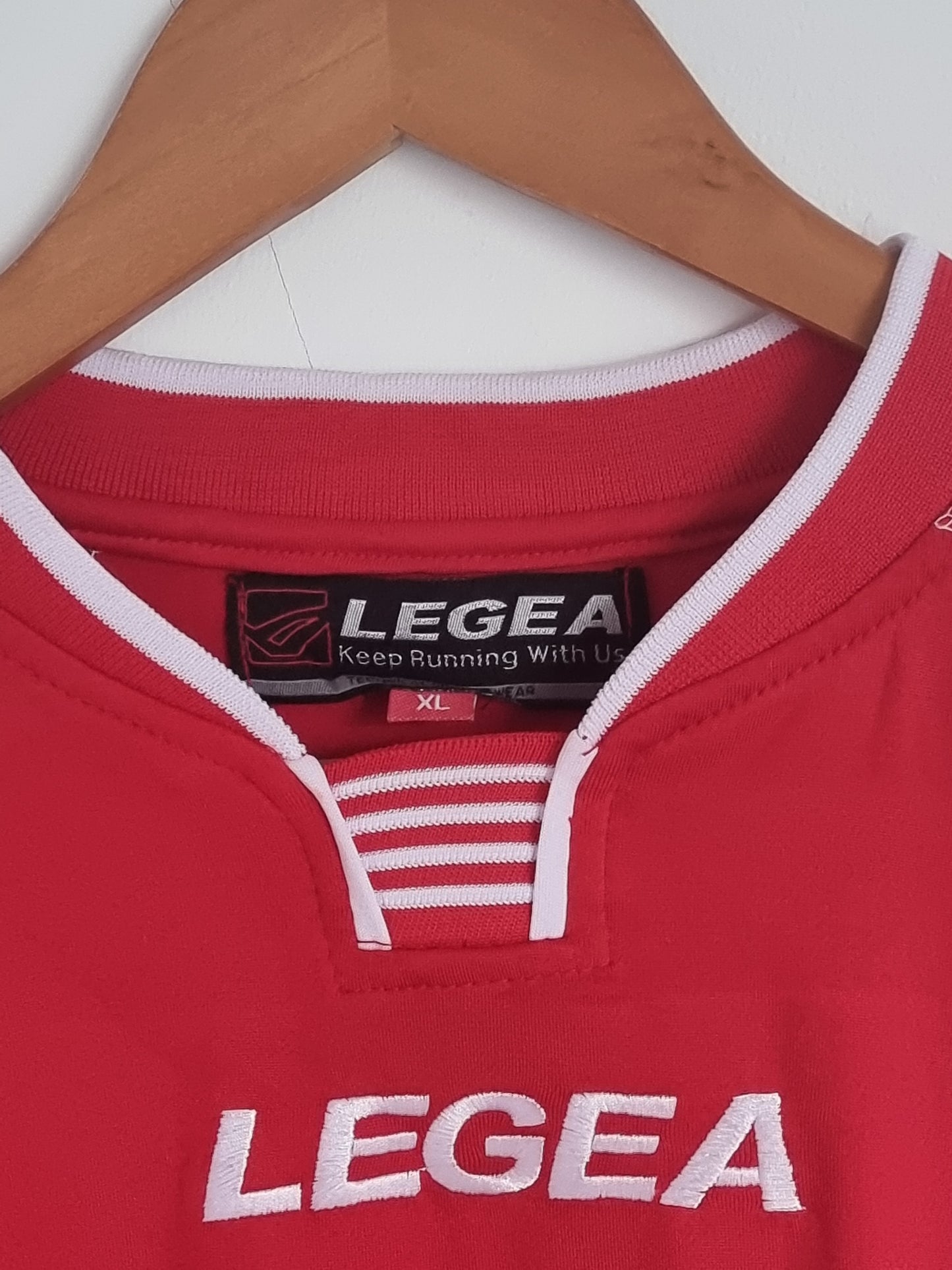 Legea Ancona 08/09 'Masiero 87' Match Issue Home Shirt XL