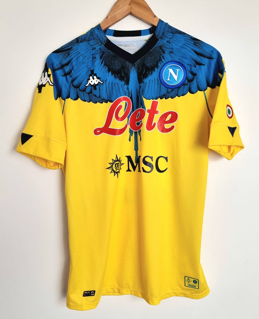 Kappa x Marcelo Burlon Napoli 20/21 Limited Edition Goalkeeper Shirt Large