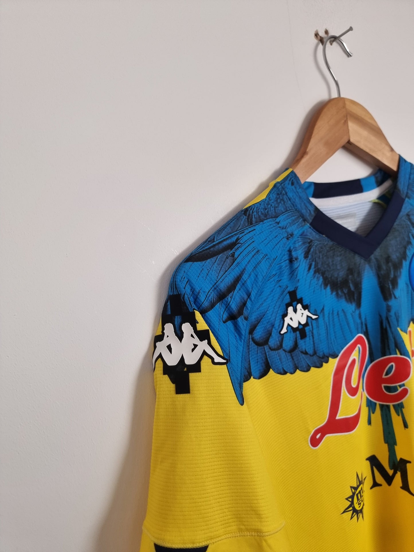 Kappa x Marcelo Burlon Napoli 20/21 Limited Edition Goalkeeper Shirt Large