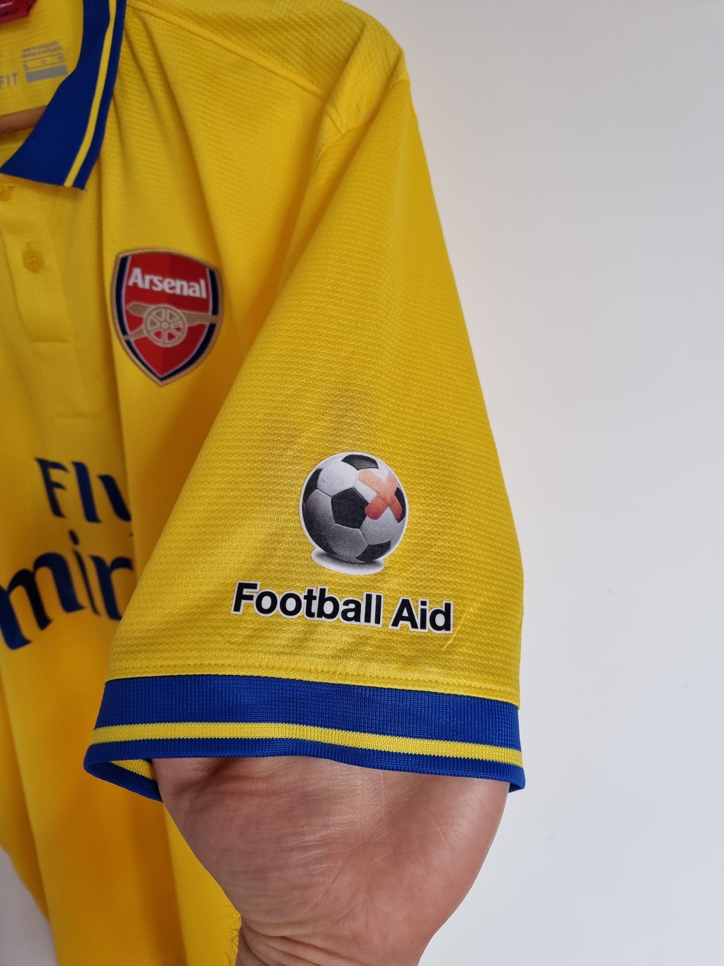 Nike Arsenal 13/14 Football Aid Away Shirt XL