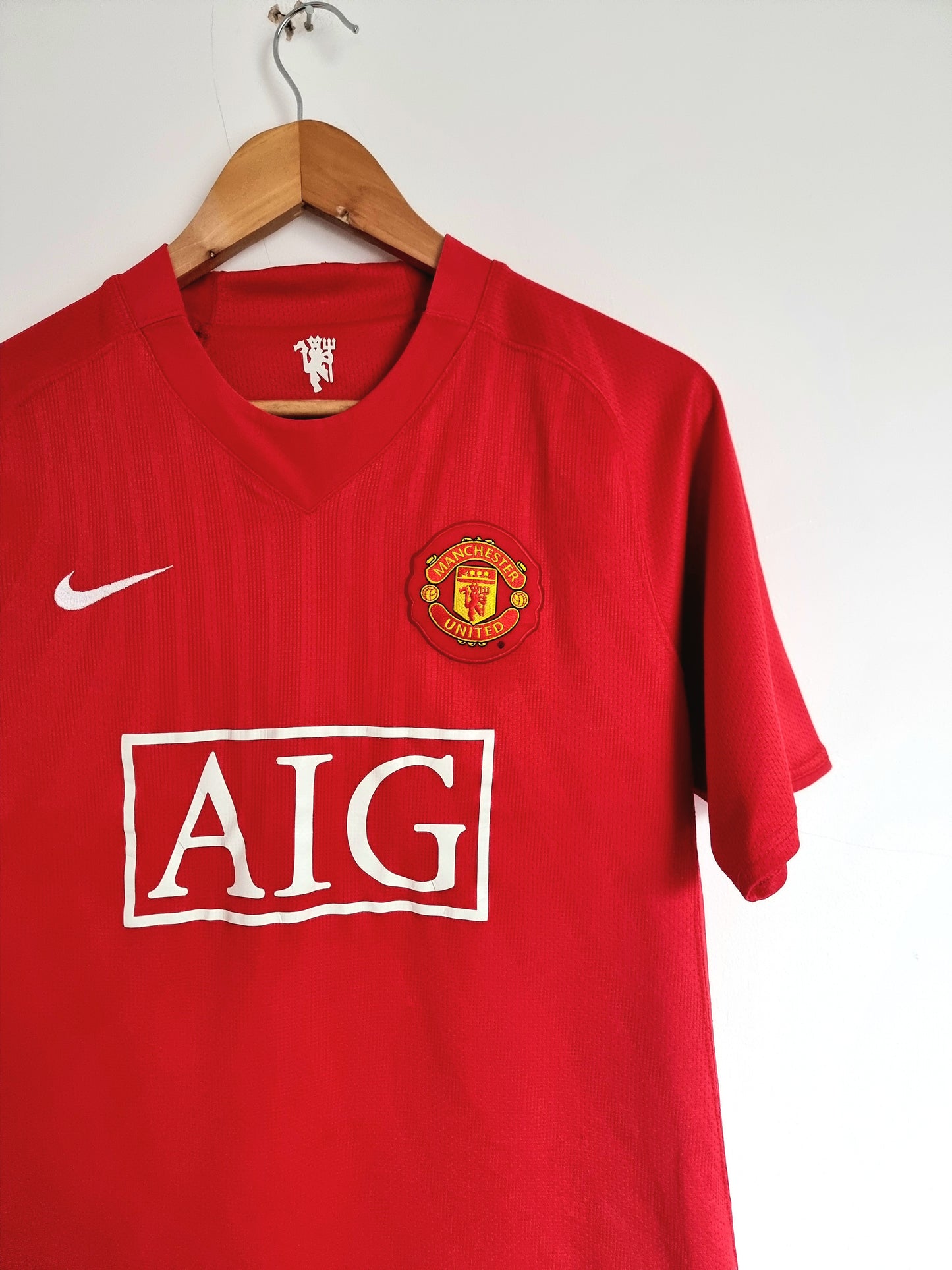 Nike Manchester United 07/09 Home Shirt Small