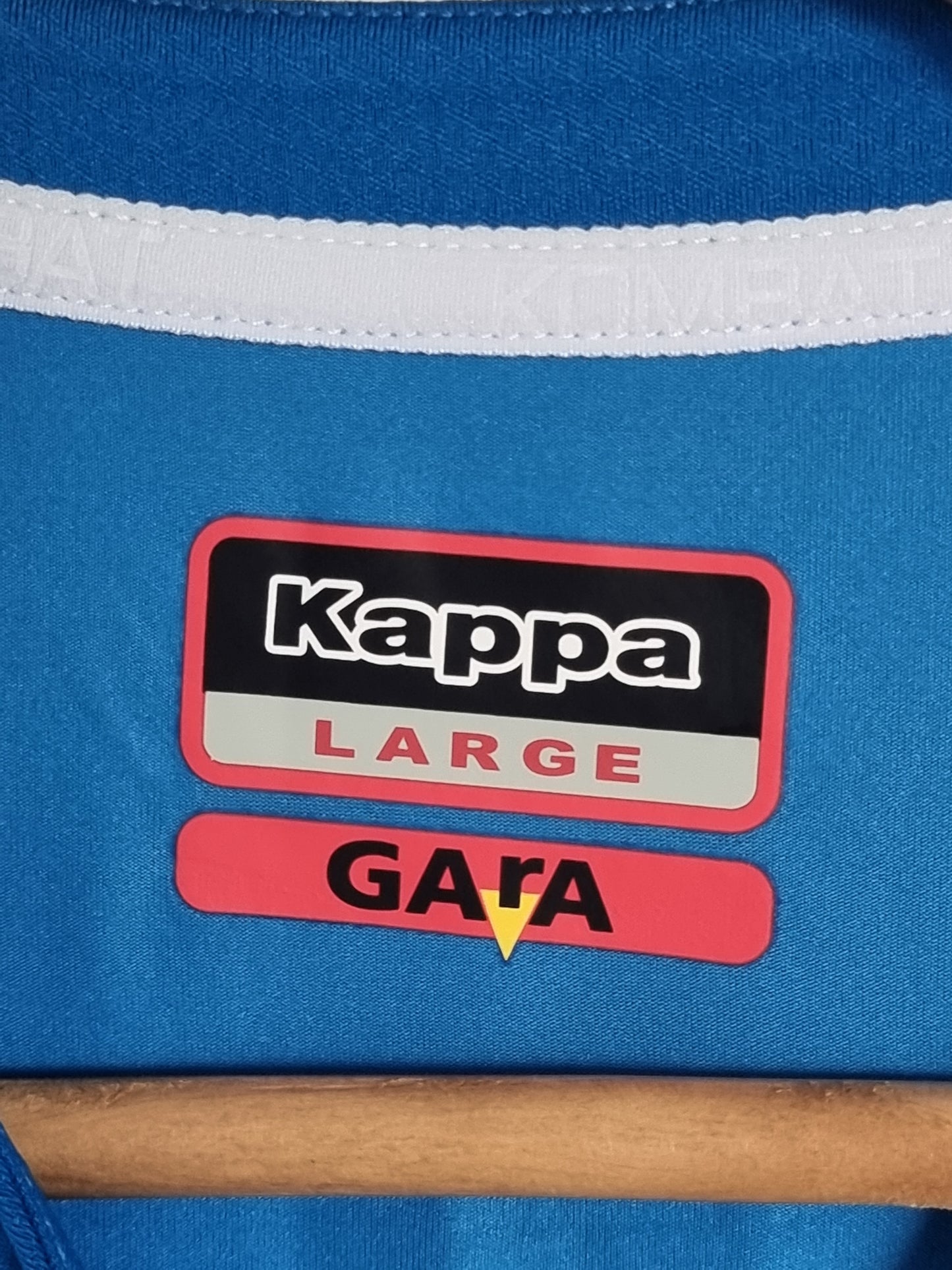 Kappa Kombat Napoli 17/18 'Giaccherini 15' European Home Shirt Large