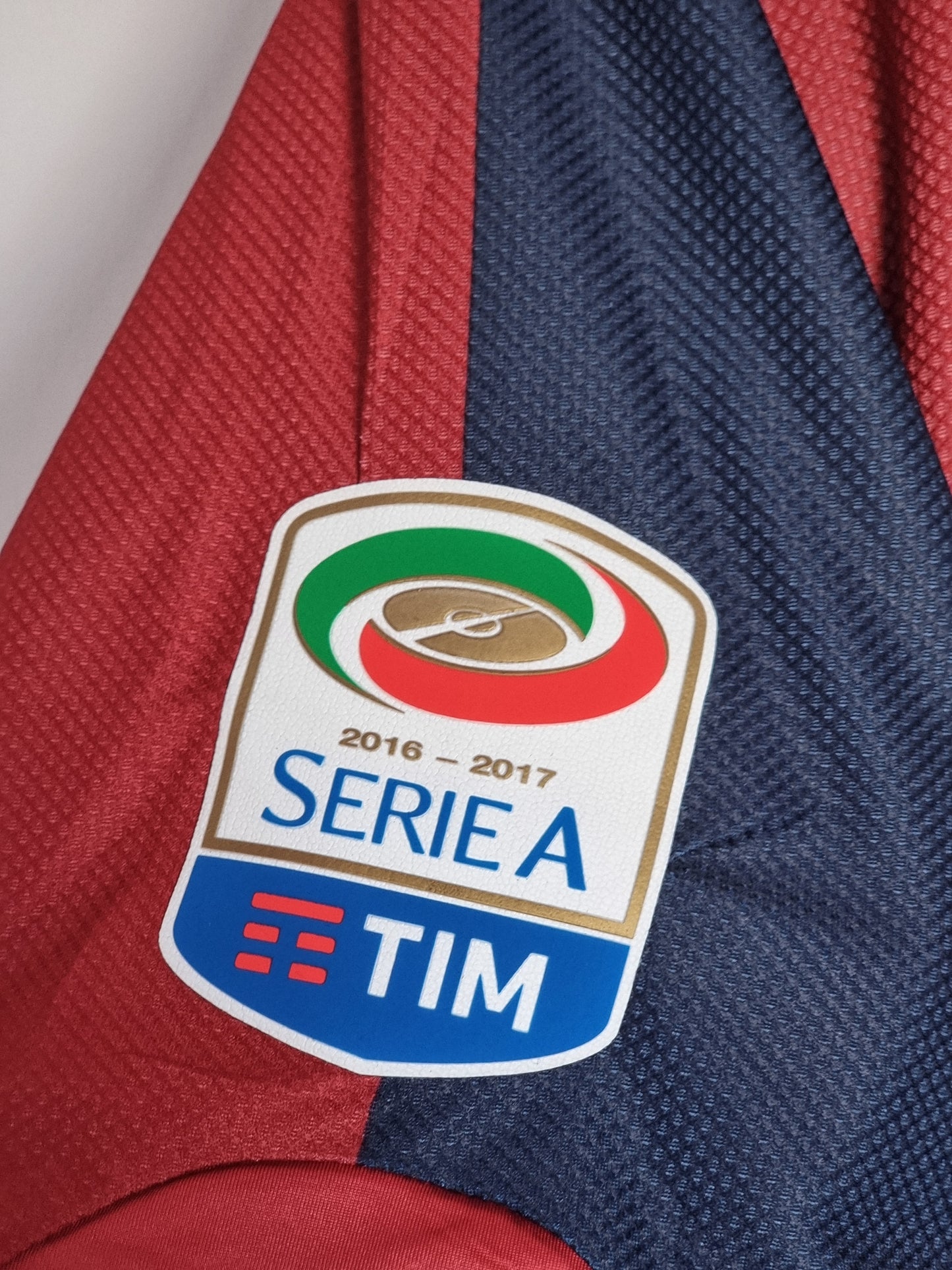 Lotto Genoa 16/17 'Burdisso 8' Player Issue Home Shirt XL