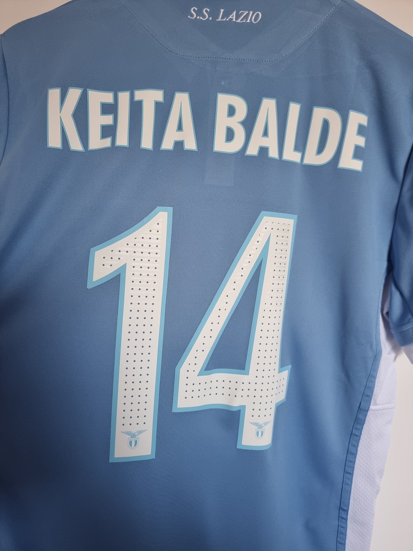 Macron Lazio 16/17 'Keita Balde 14' Home Shirt Medium