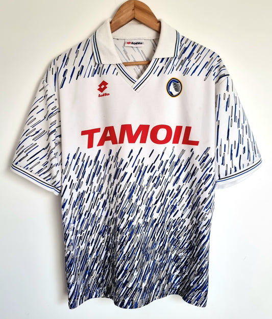 Lotto Atalanta 91/93 Match Issue Away Shirt Large