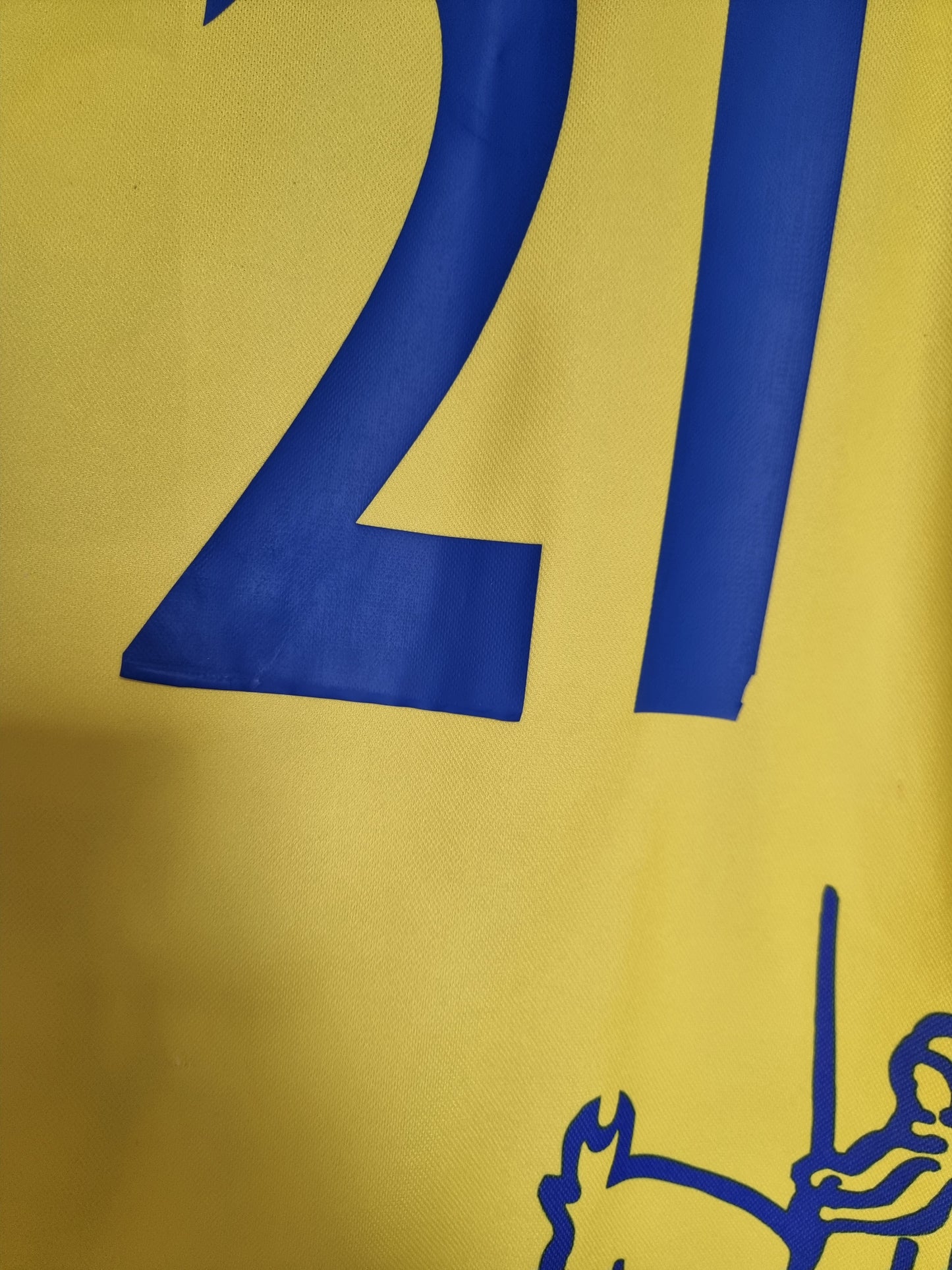Joma Chievo Verona 02/03 'Bierhoff 21' Player Issue Home XL