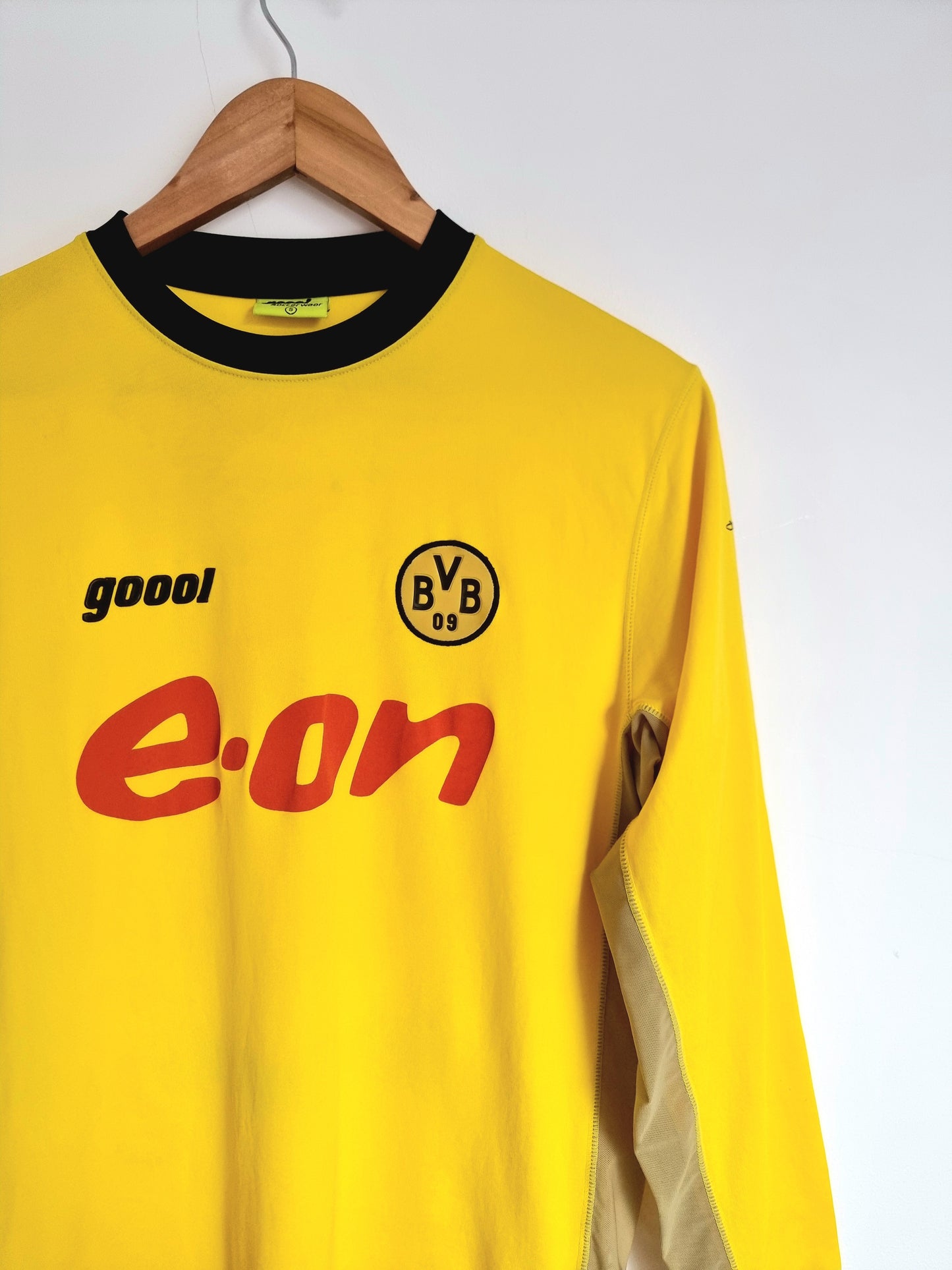 Goool Borussia Dortmund 03/04 Long Sleeve Home Shirt Small
