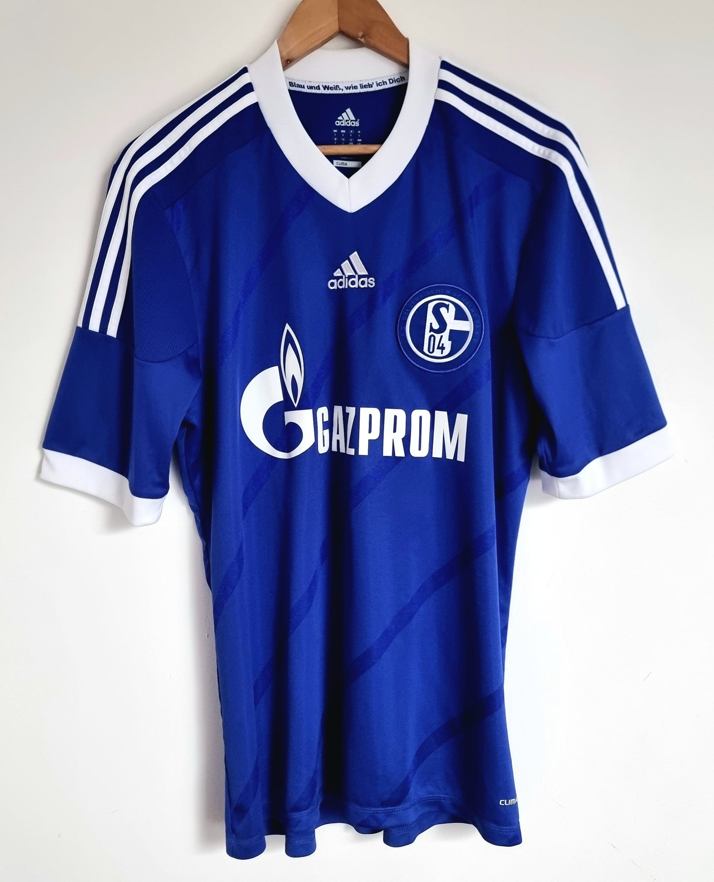 Adidas Schalke 04 12/14 'Meyer 7' Home Shirt Large