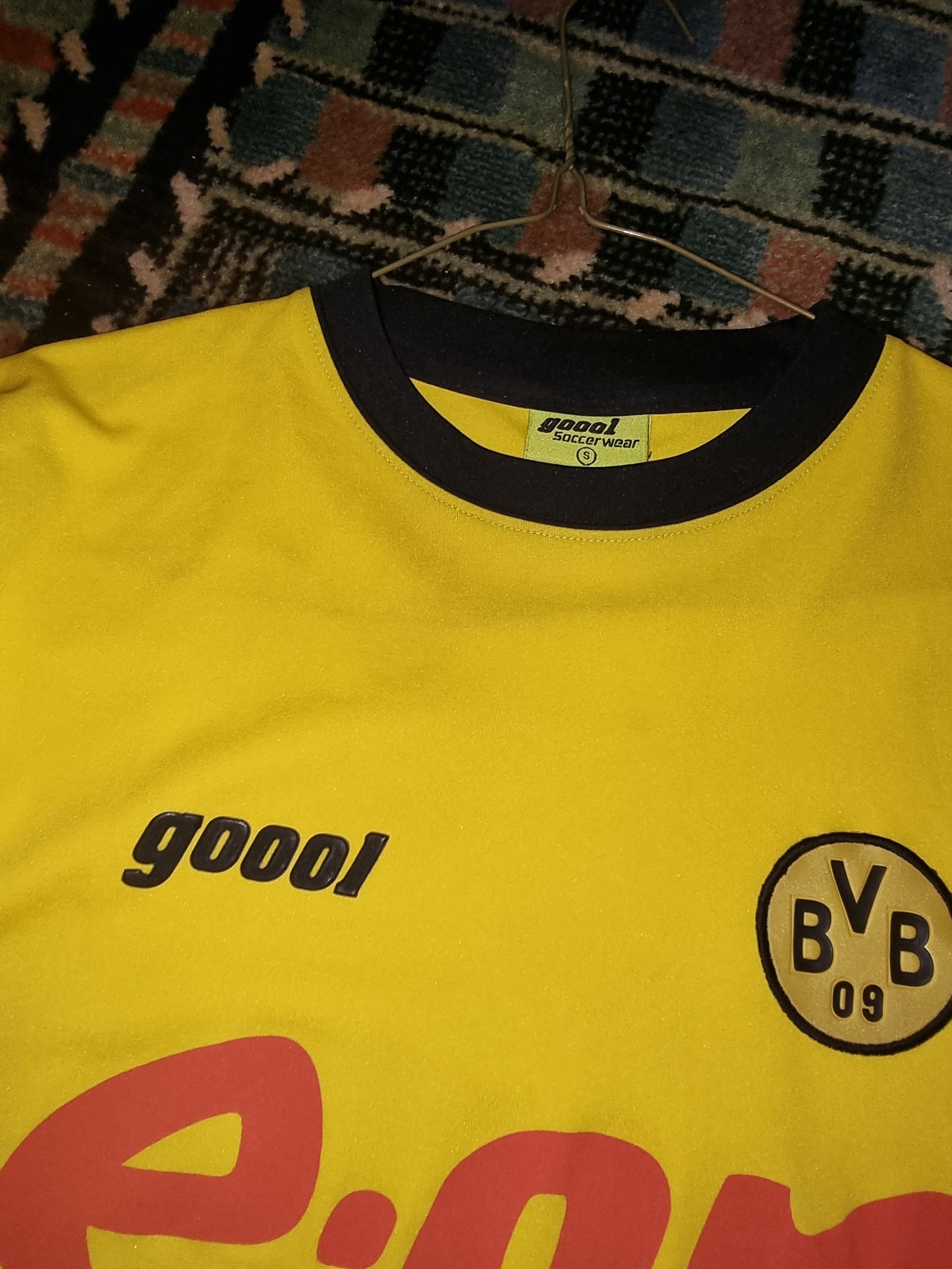 Goool Borussia Dortmund 03/04 Long Sleeve Home Shirt Small