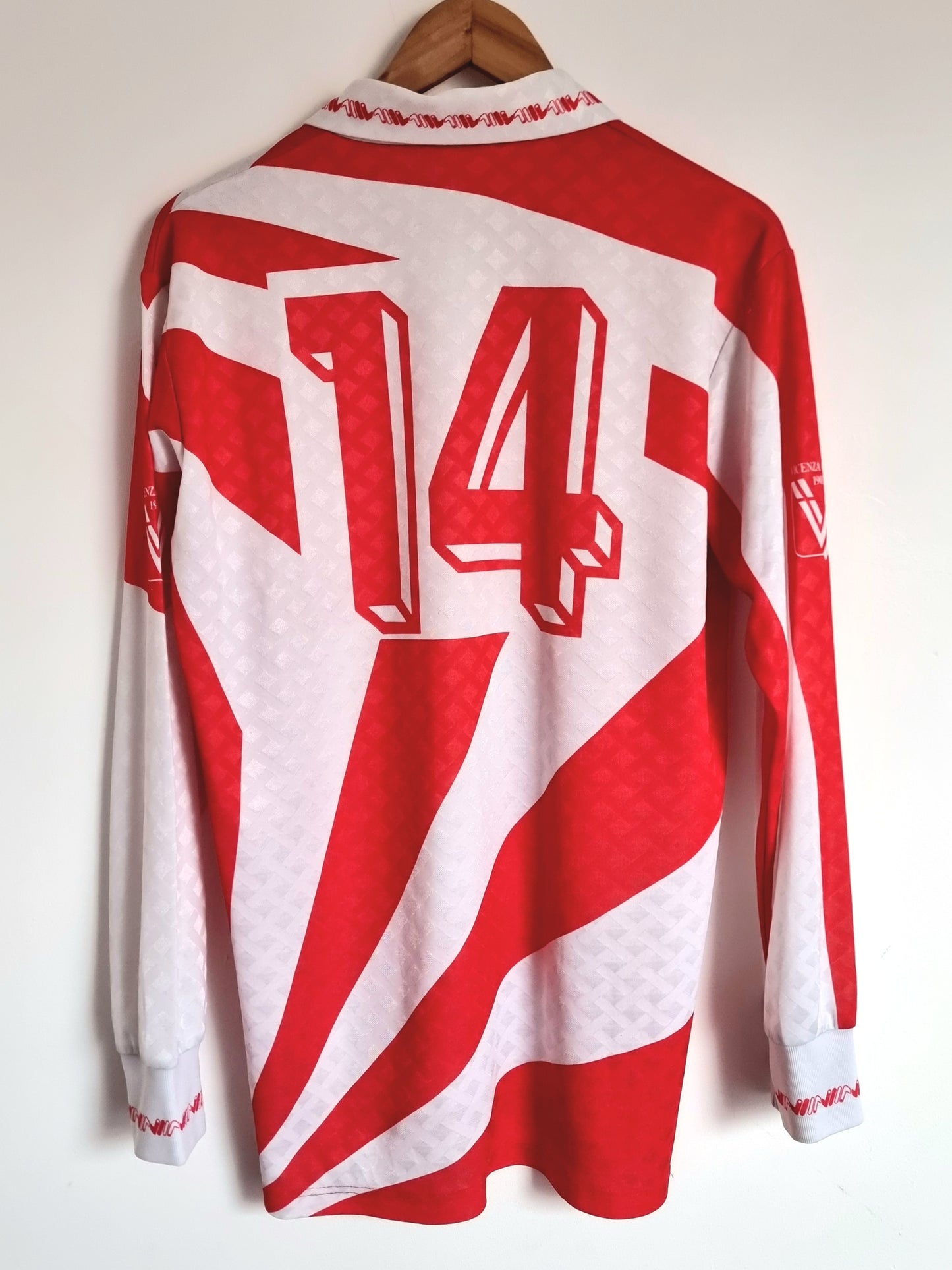 Virma Vicenza 92/93 Match Issue Long Sleeve Alternate Shirt XL