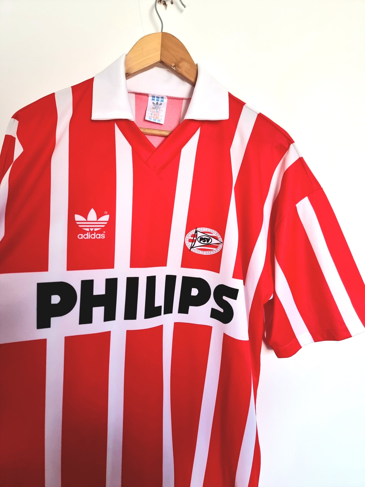 Adidas PSV 90/92 Home Shirt Large