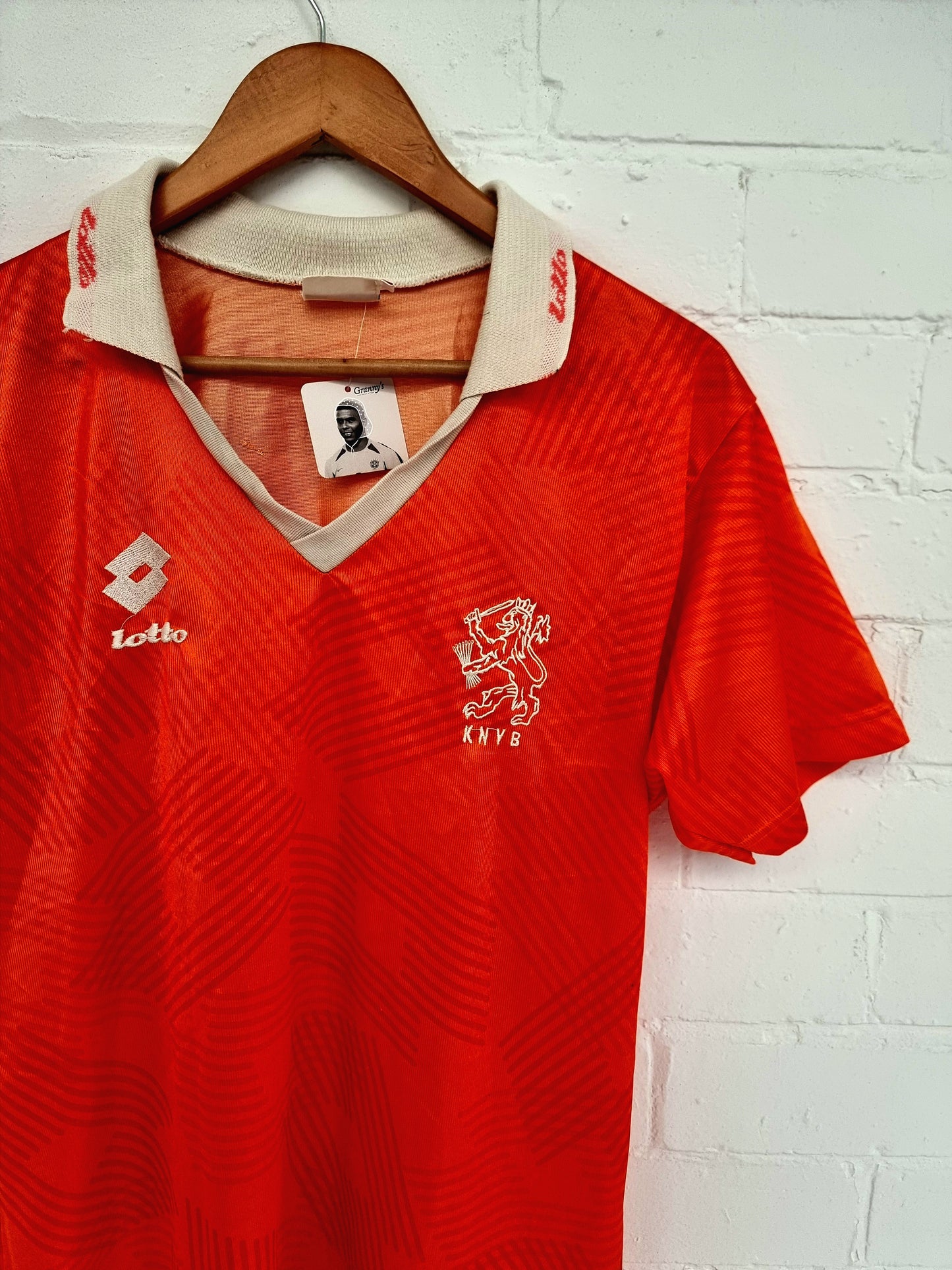 Lotto Holland 91/93 '7 (Bergkamp)' Home Shirt Medium