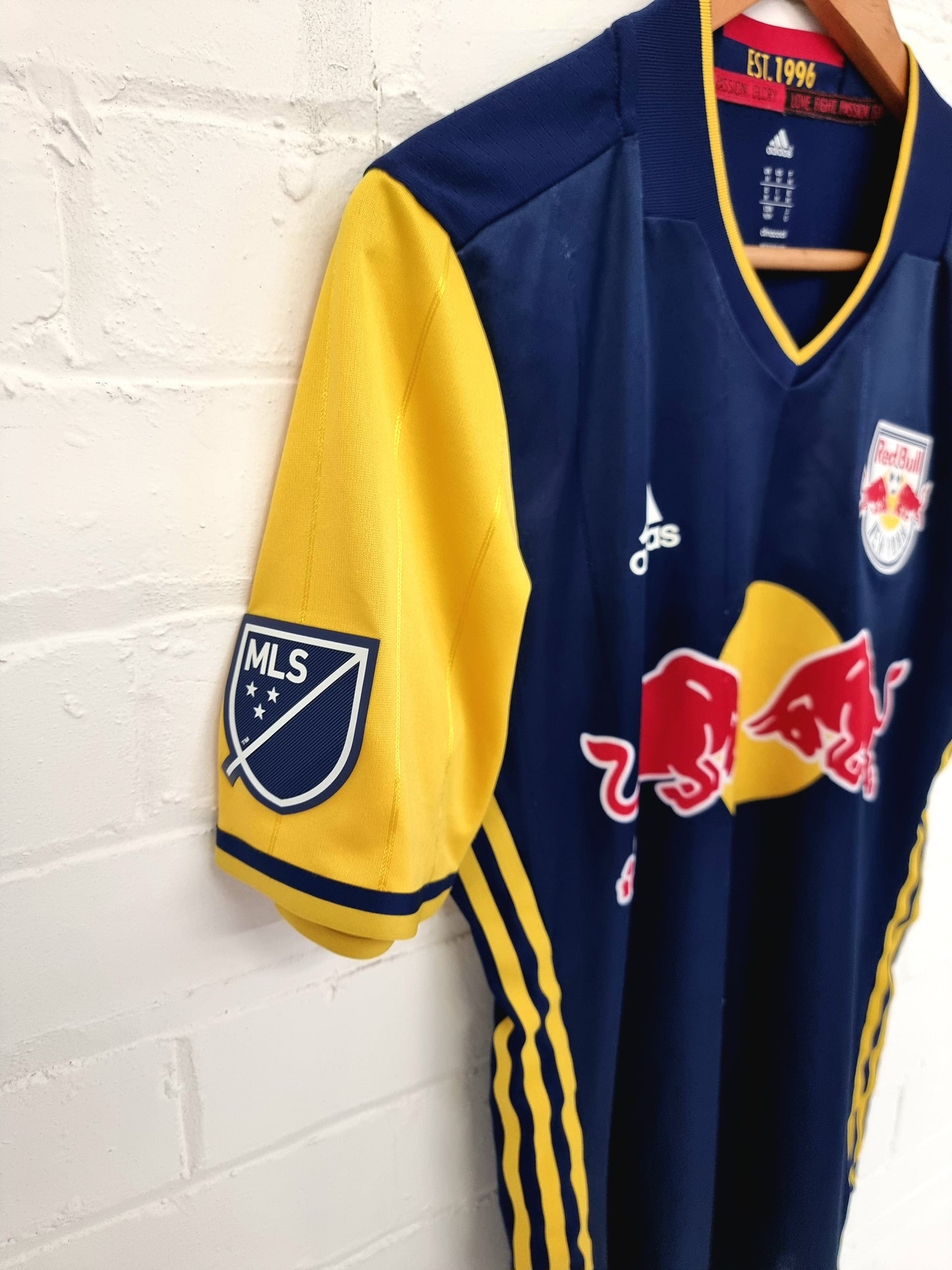 Adidas New York Red Bulls 16/17 Player Spec Away Shirt Medium