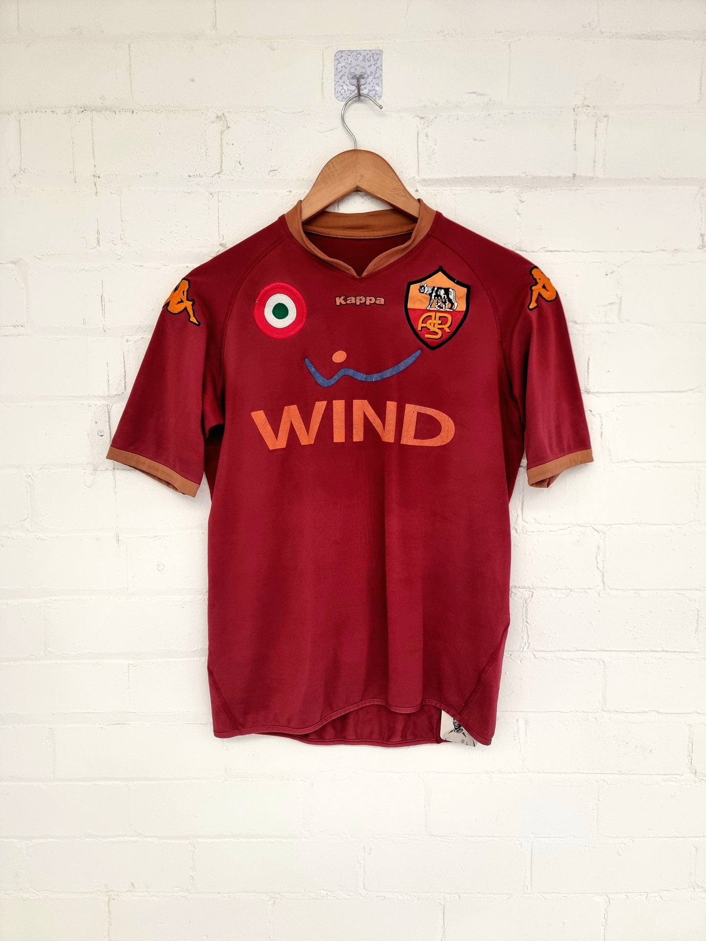 Kappa Roma 07/08 Home Shirt Medium