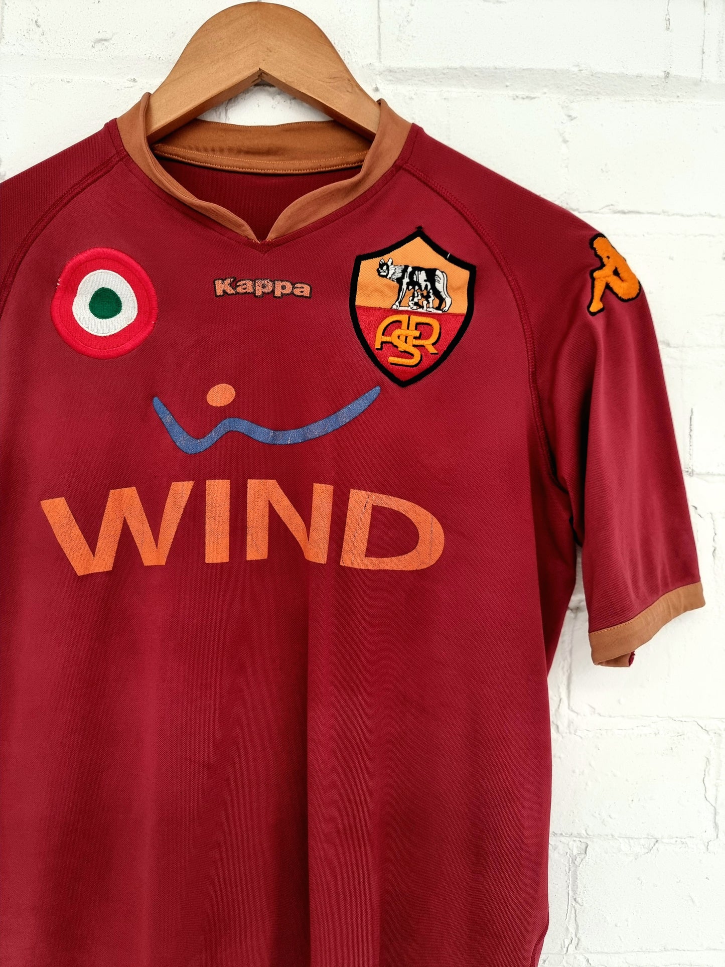 Kappa Roma 07/08 Home Shirt Medium