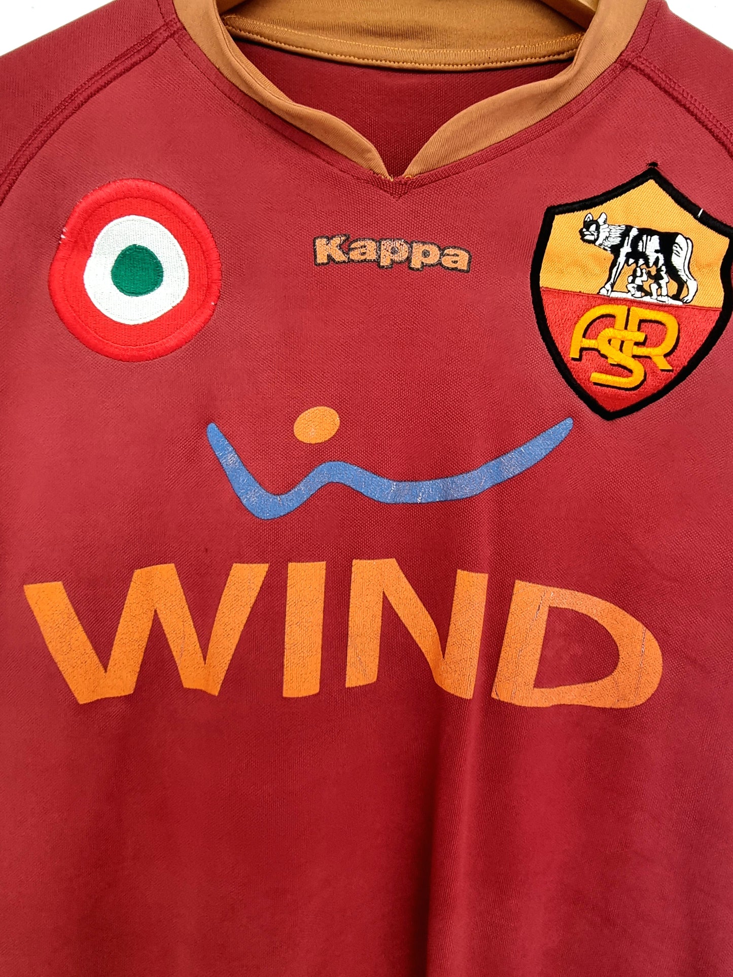 Kappa Roma 07/08 Home Shirt Medium