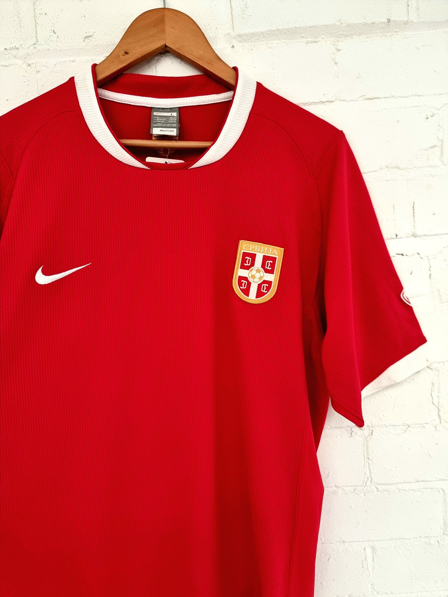 Nike Serbia 07/08 Home Shirt Large