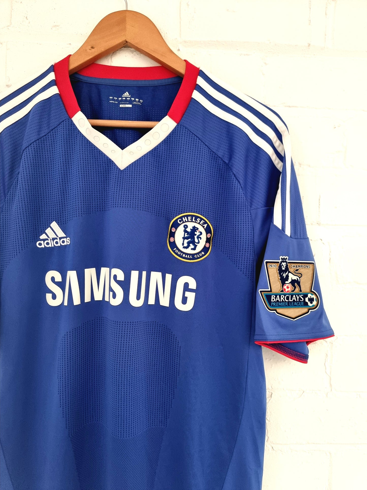 Adidas Chelsea 10/11 'Lampard 8' Home Shirt Large