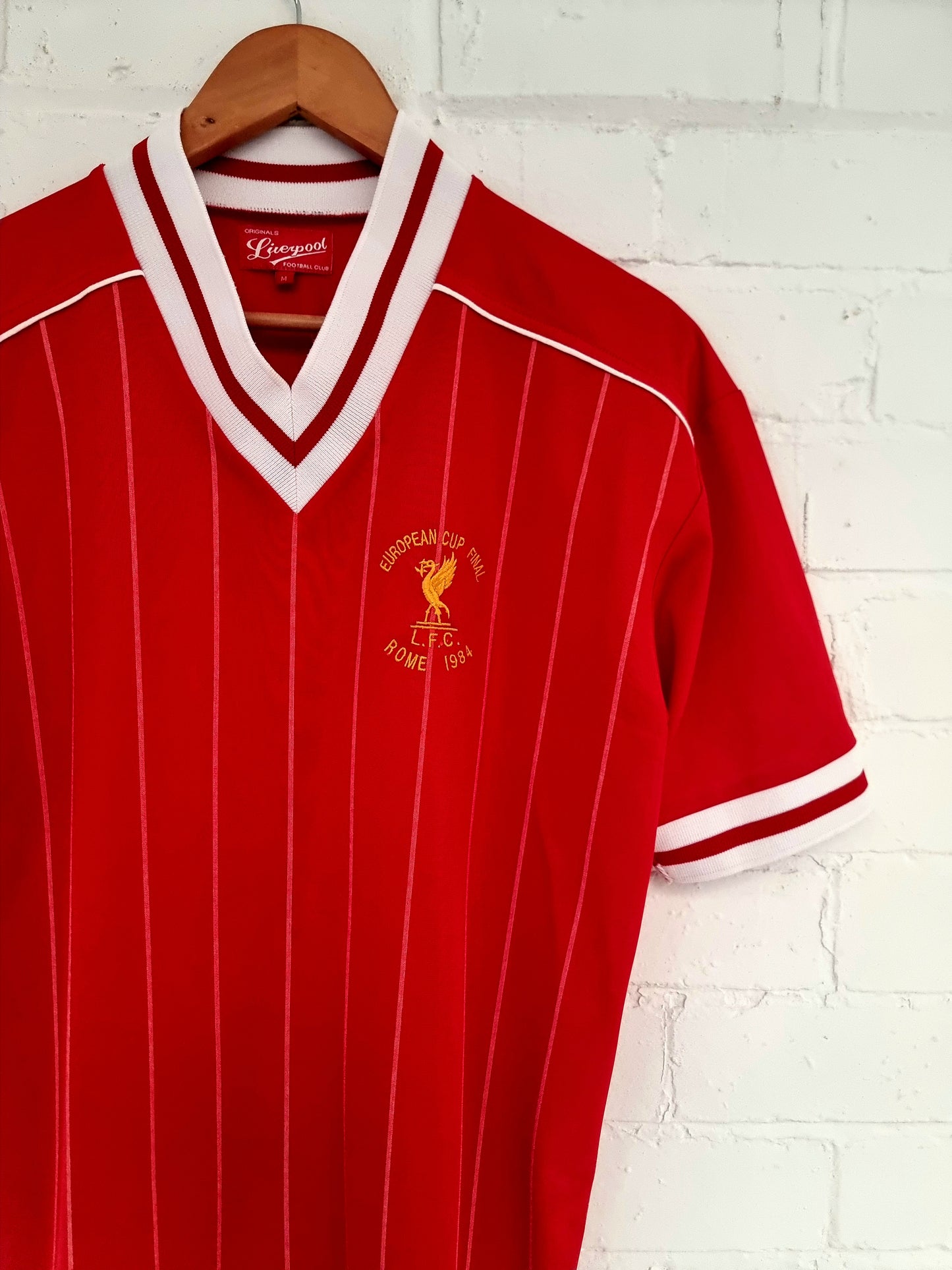 Originals Liverpool 1984 European Cup Final Remake Home Shirt Medium