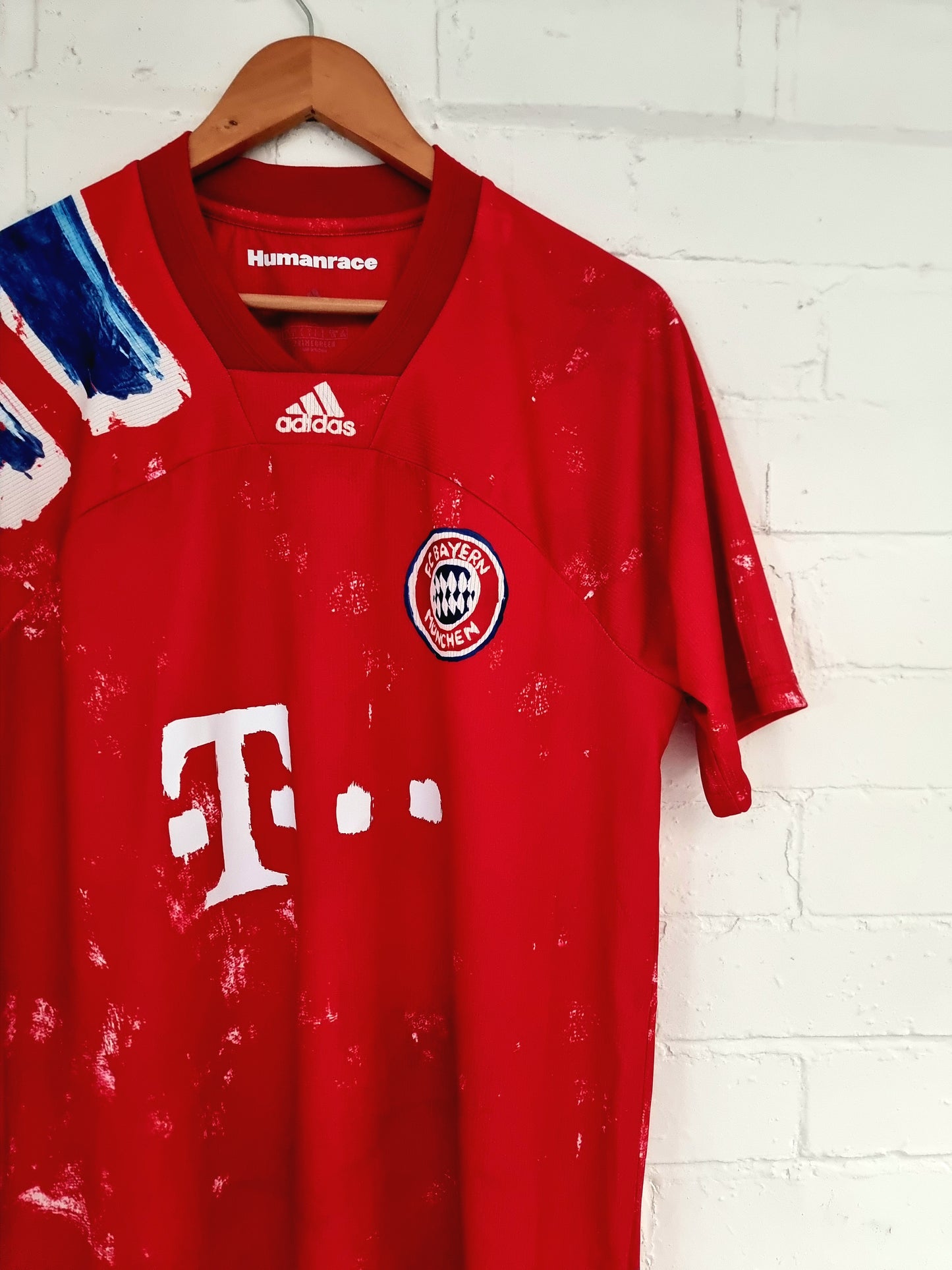 Adidas Bayern Munich 20/21 'Martinez 8' Humanrace Home Shirt Large