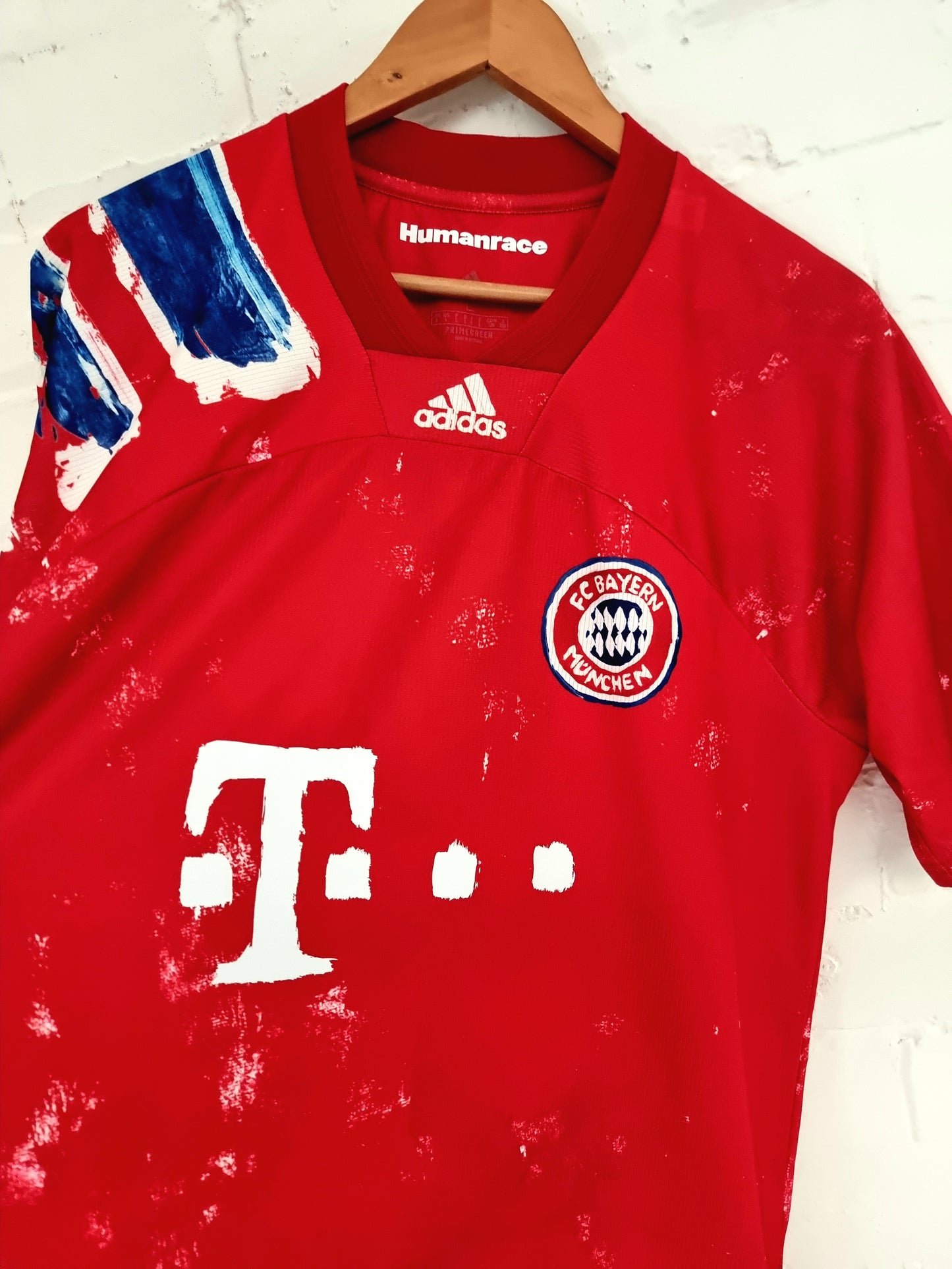 Adidas Bayern Munich 20/21 'Martinez 8' Humanrace Home Shirt Large