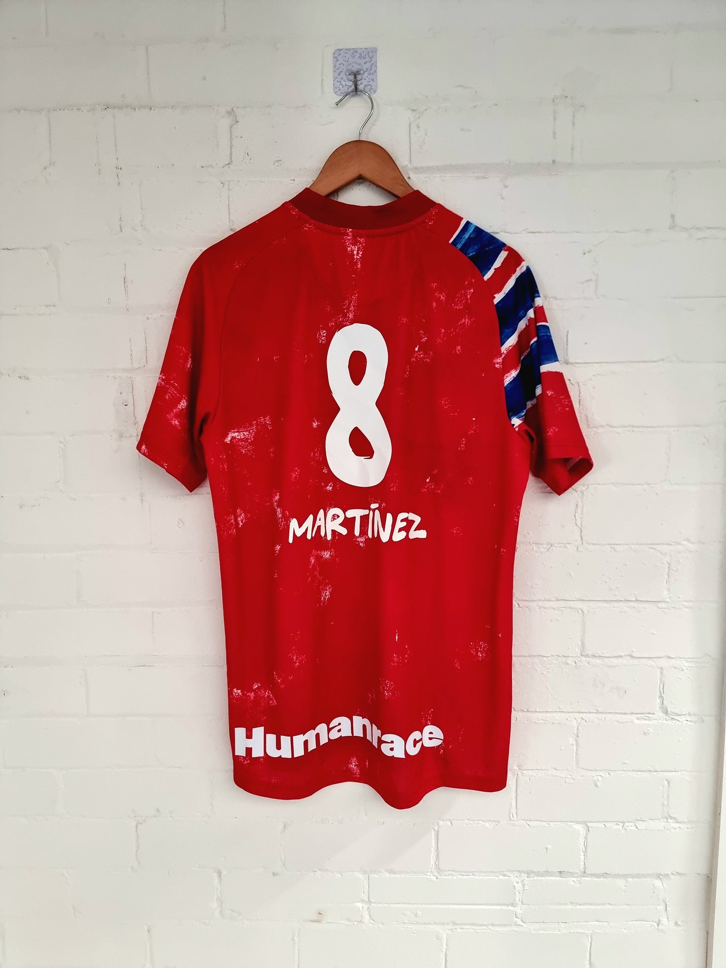 Adidas Bayern Munich 20/21 'Martinez 8' Humanrace Home Shirt Large