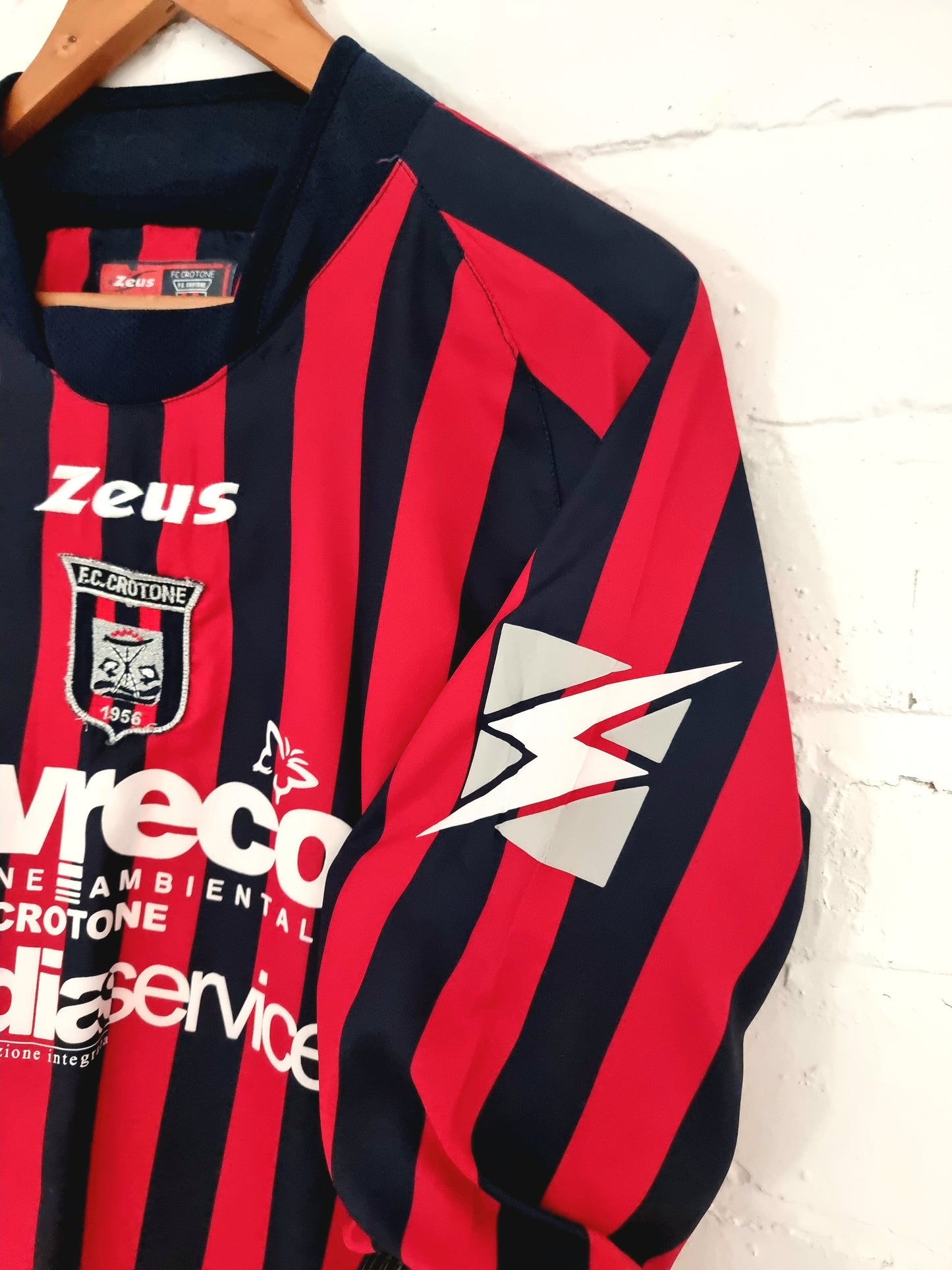 Zeus FC Crotone 06/07 ' Long Sleeve Home Shirt Medium