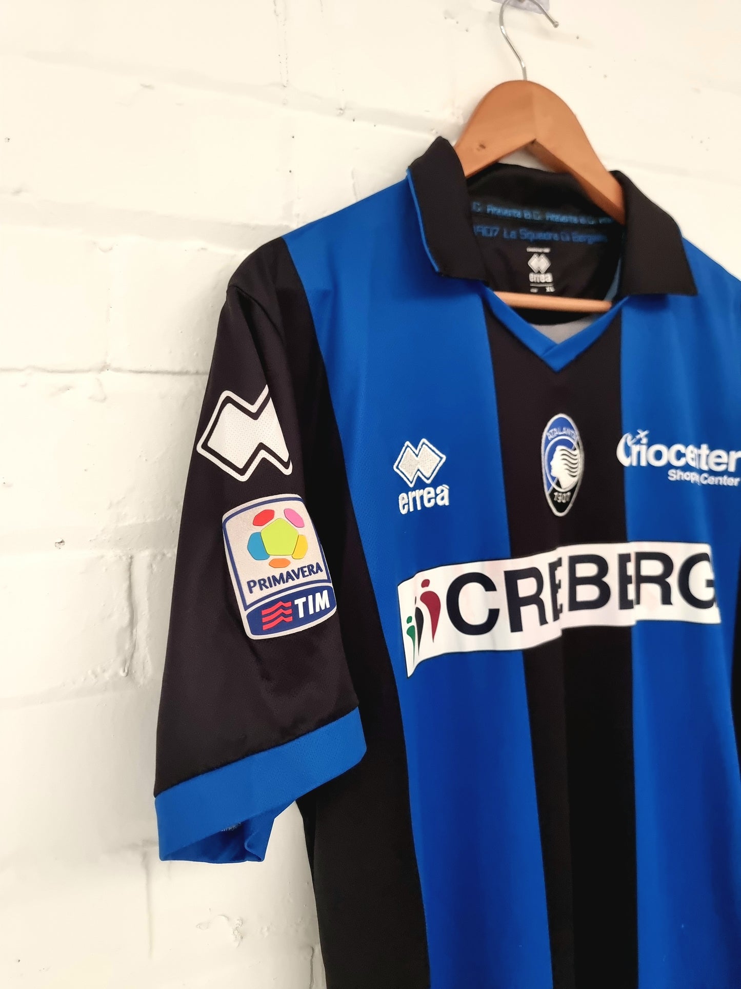 Errea Atalanta 12/13 'Redolfi 6' Match Issue Primavera Home Shirt XL