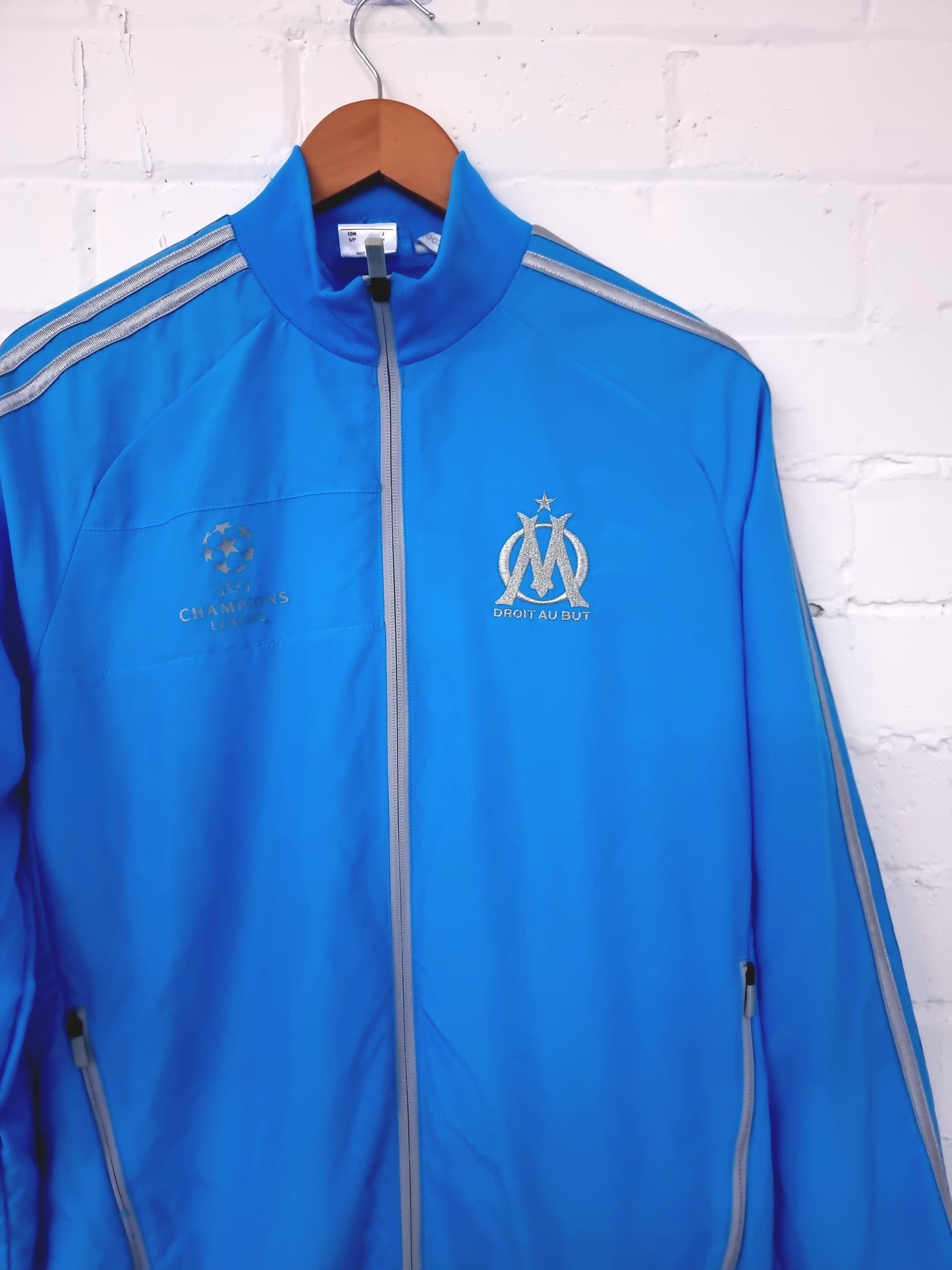 Adidas Marseille 13/14 Champions League Track Jacket Small