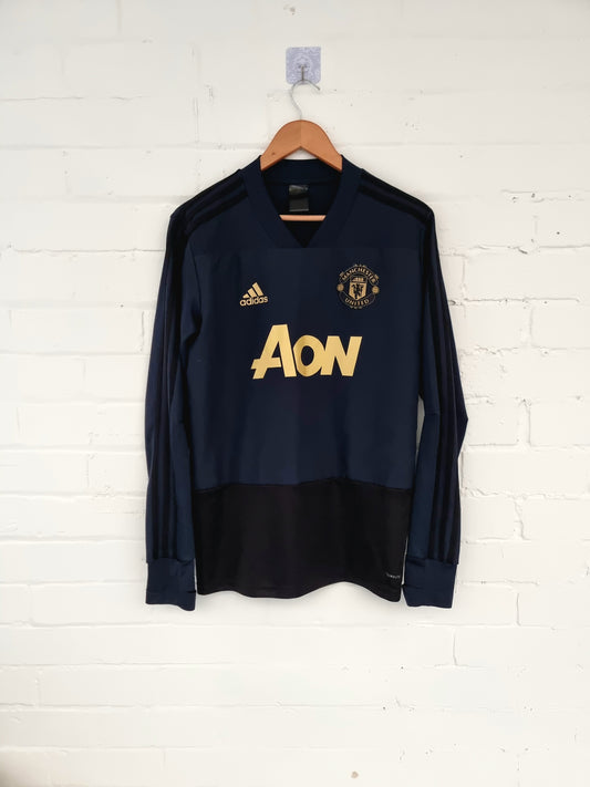 Adidas Manchester United 18/19 Champions League Drill Top Small