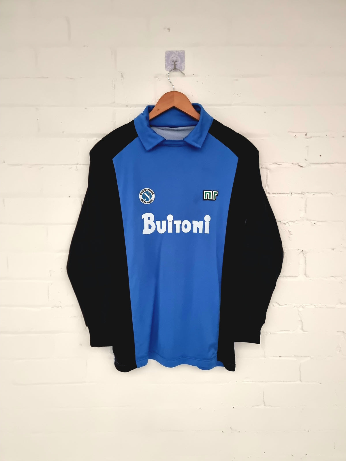 Maillot De Football Vintage ENNERRE N°9 - Fabriqué En Italie, Taille L - Occasion