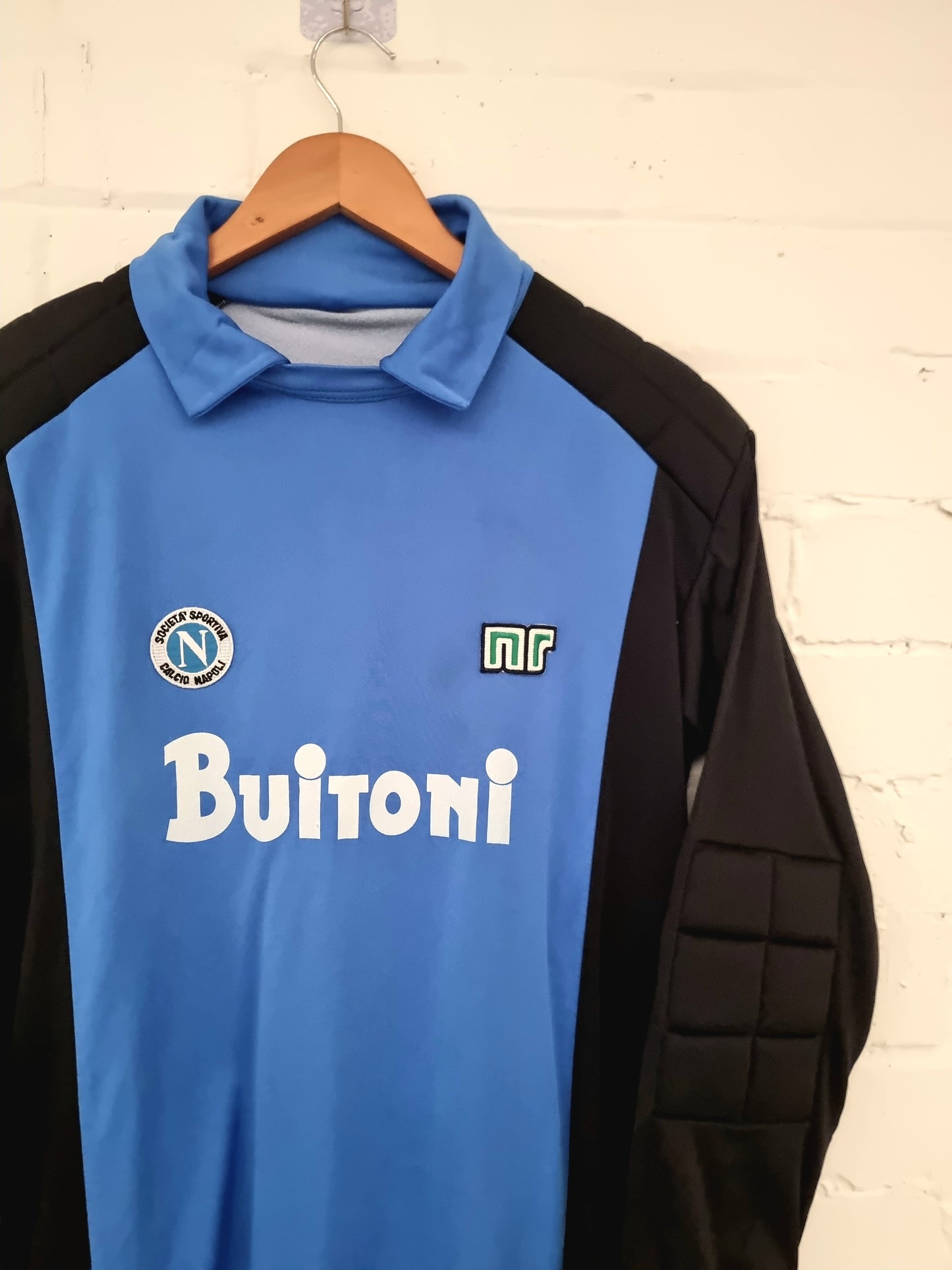 Ennerre Napoli 86/87 '1 (Garella)' Long Sleeve Goalkeeper Shirt 48