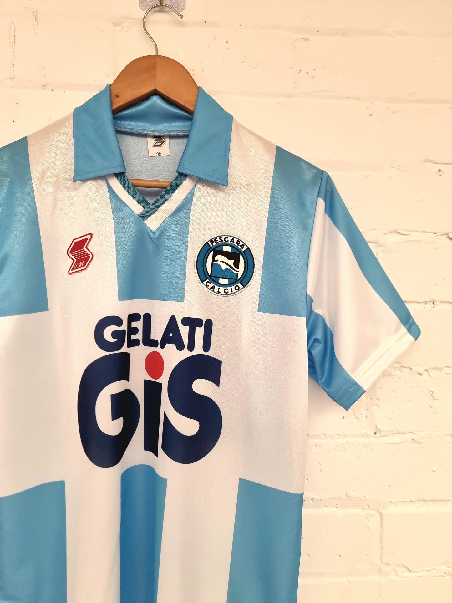 ABM Reissue Pescara 89/90 Home Shirt Small