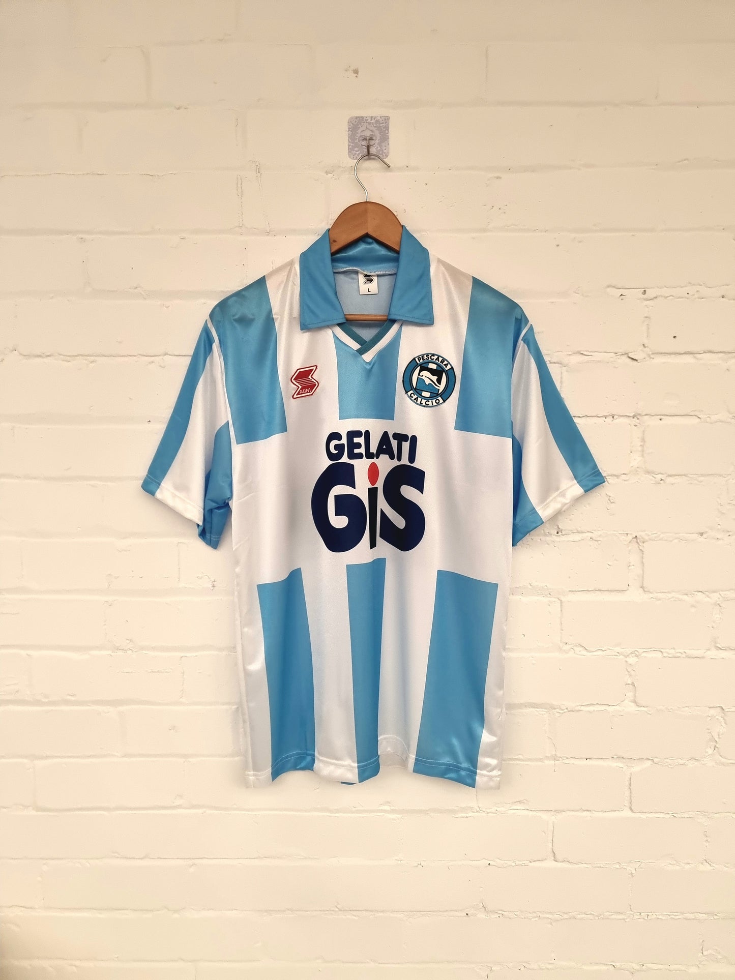 ABM Reissue Pescara 89/90 Home Shirt Large