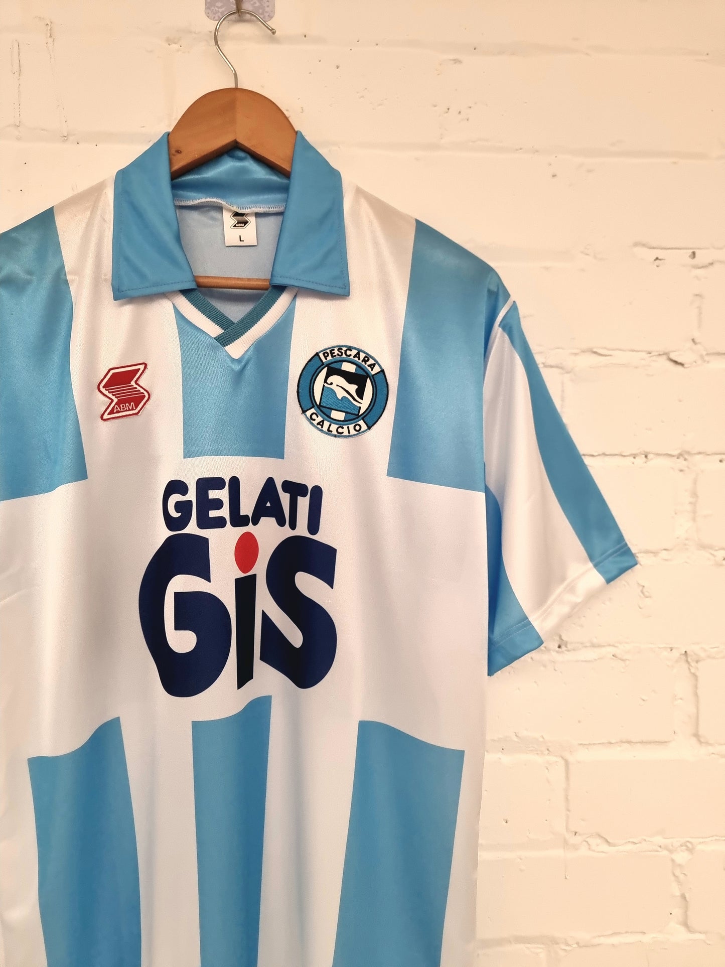 ABM Reissue Pescara 89/90 Home Shirt Large