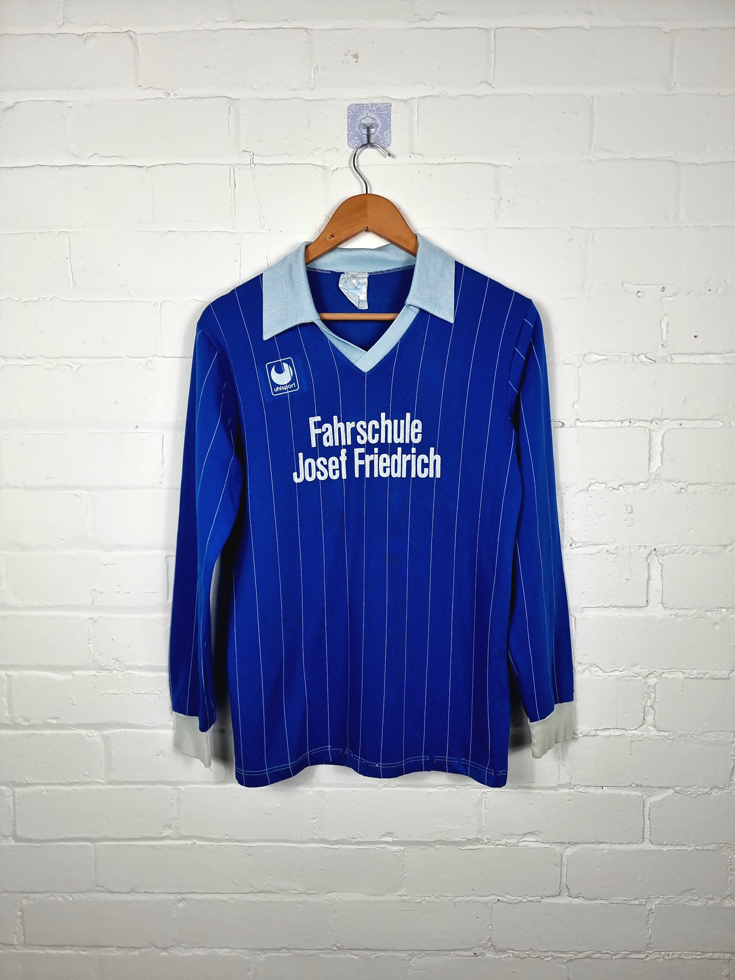 Uhlsport 80s Böhmzwiesel Long Sleeve Football Shirt Medium