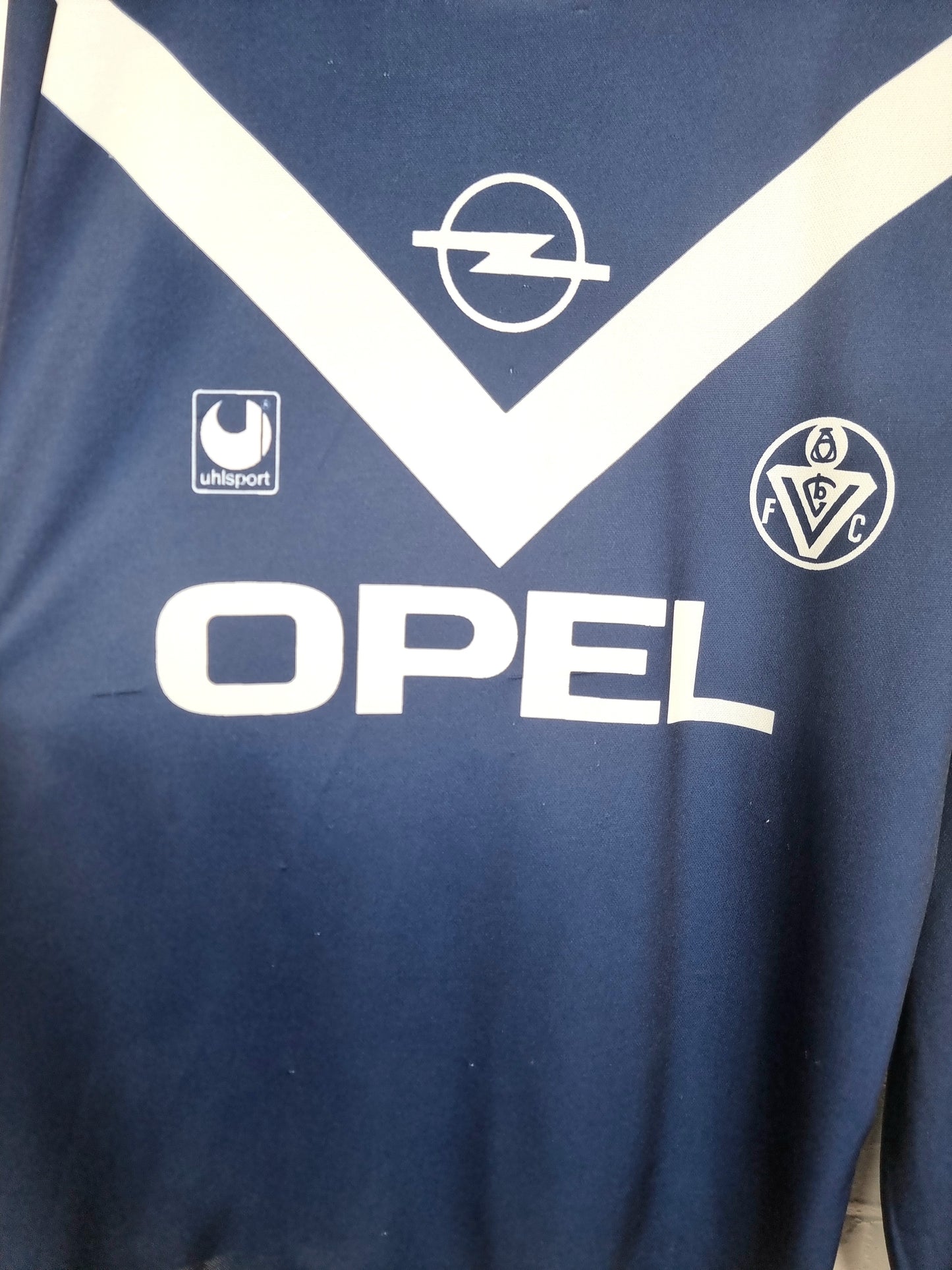 Uhlsport Bordeaux 90/91 Long Sleeve Home Shirt XL