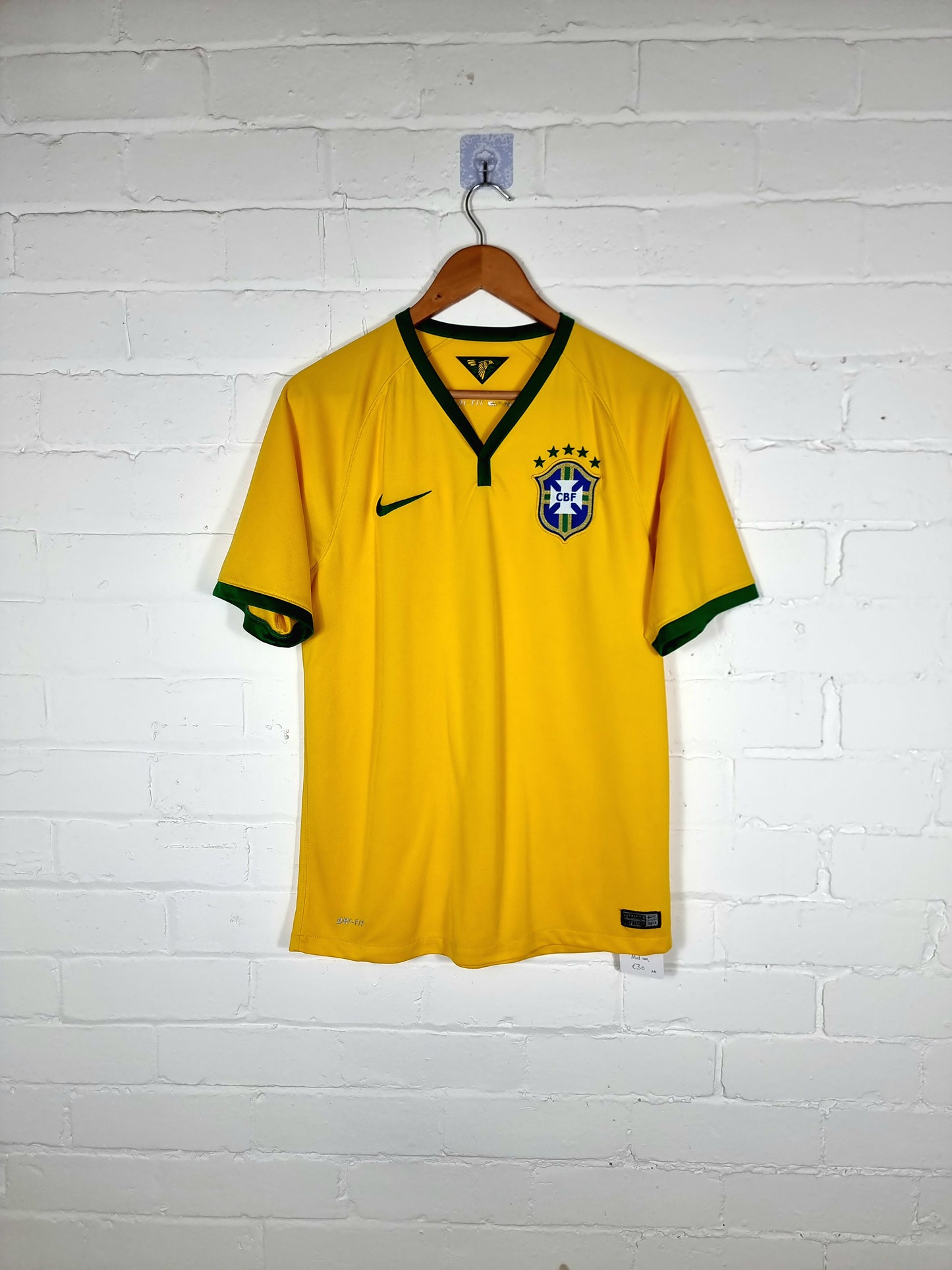 Nike Brazil 14/16 Home Shirt Medium