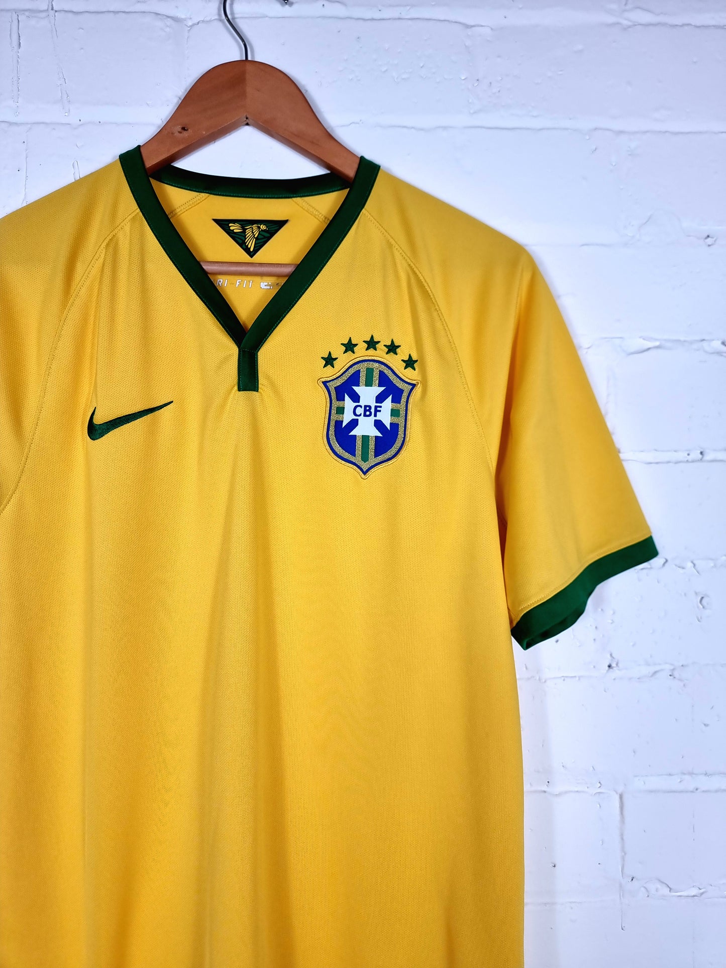 Nike Brazil 14/16 Home Shirt Medium