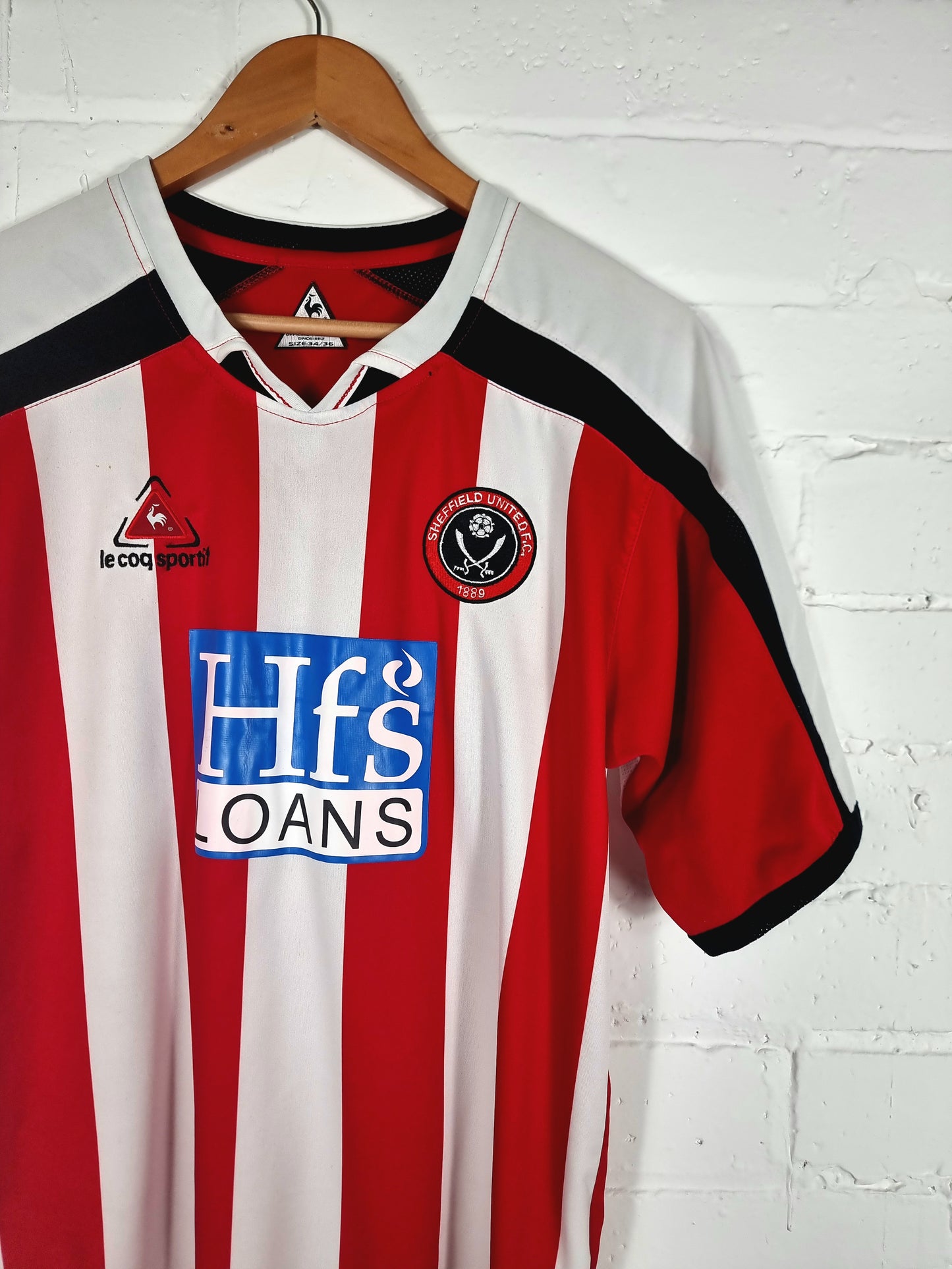 Le Coq Sportif Sheffield United 05/06 Home Shirt Small