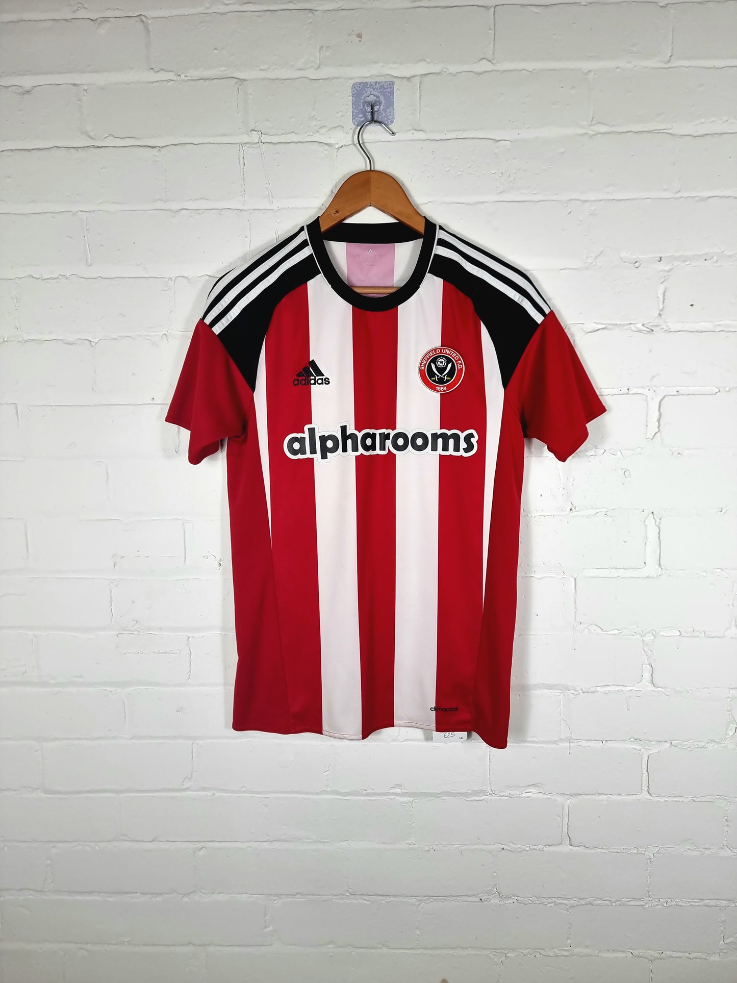 Adidas Sheffield United 16/17 Home Shirt Small