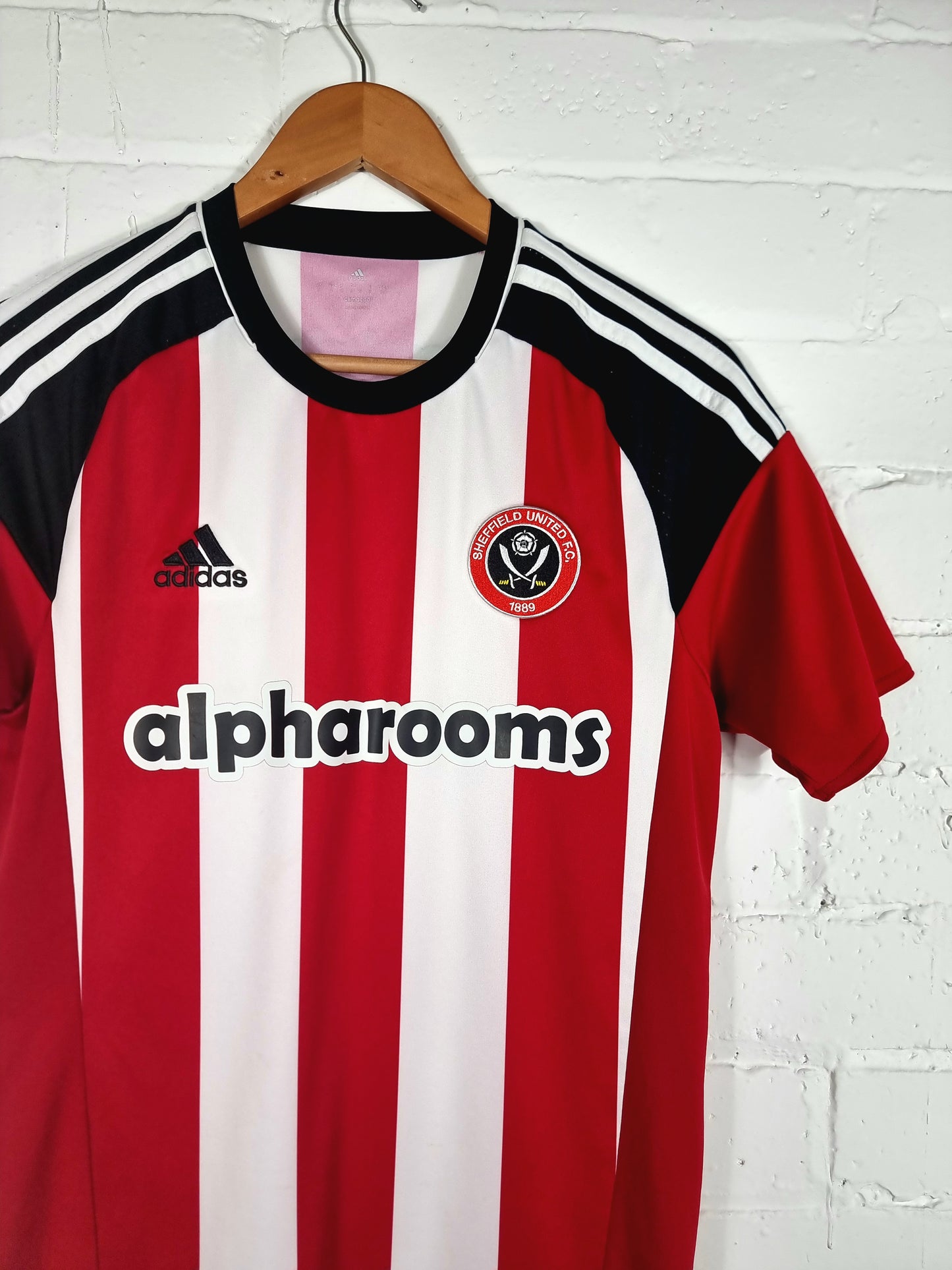 Adidas Sheffield United 16/17 Home Shirt Small