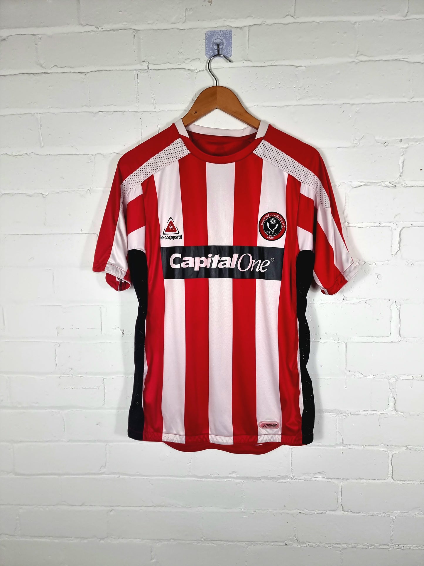 Le Coq Sportif Sheffield United 07/08 Home Shirt Small